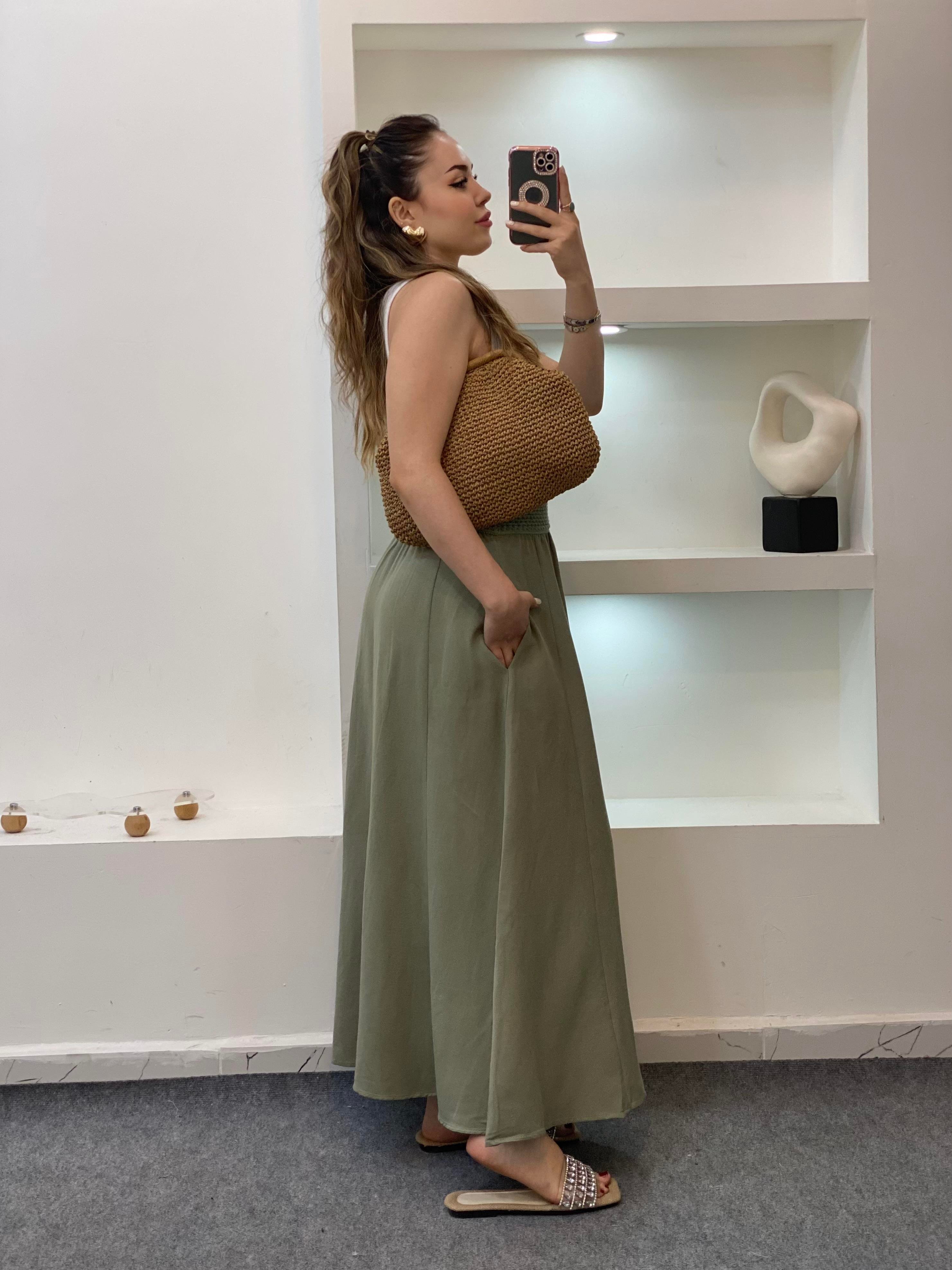 Beyaz Düğmeli Fitilli Basic Bluz