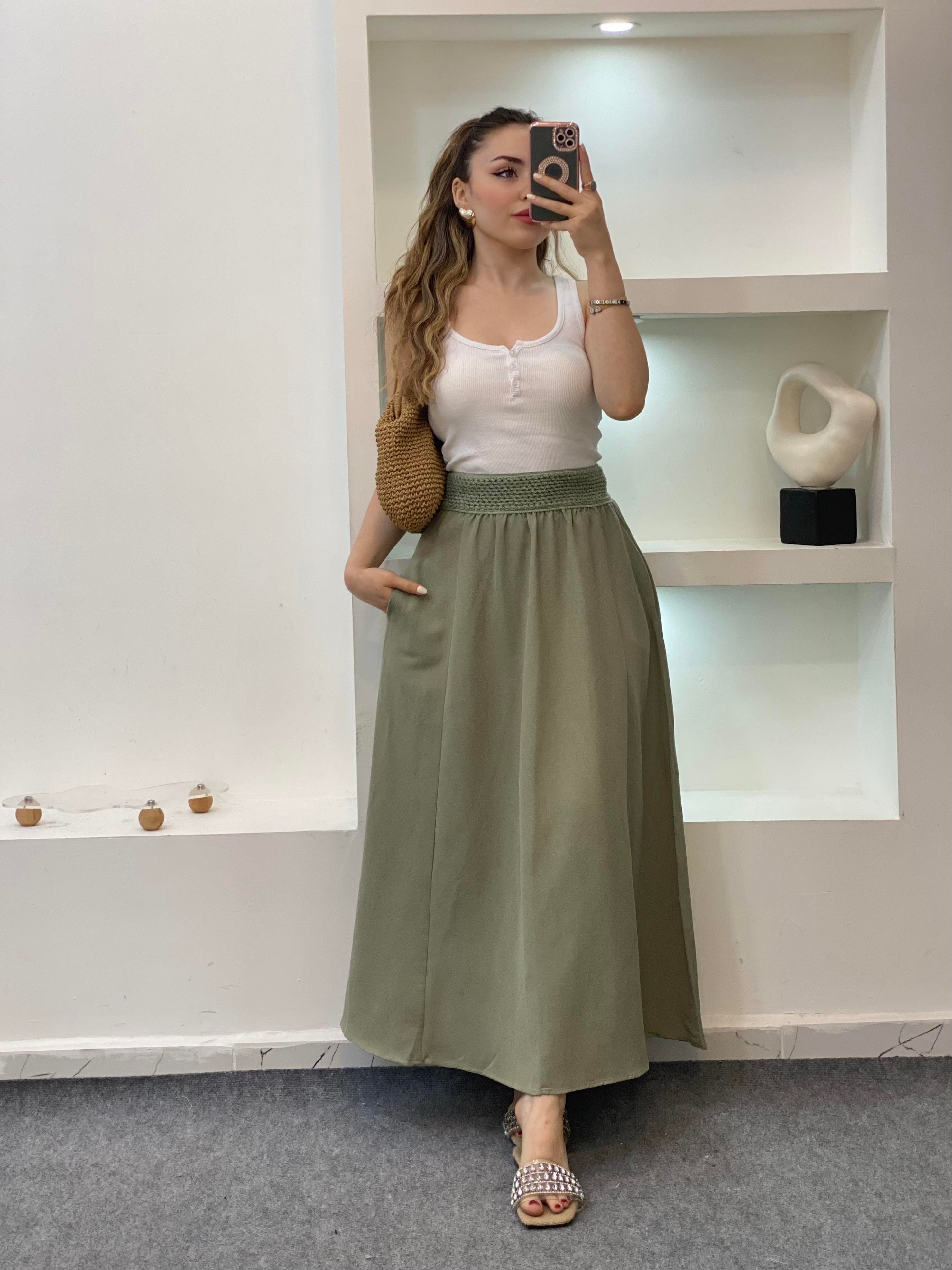 Beyaz Düğmeli Fitilli Basic Bluz