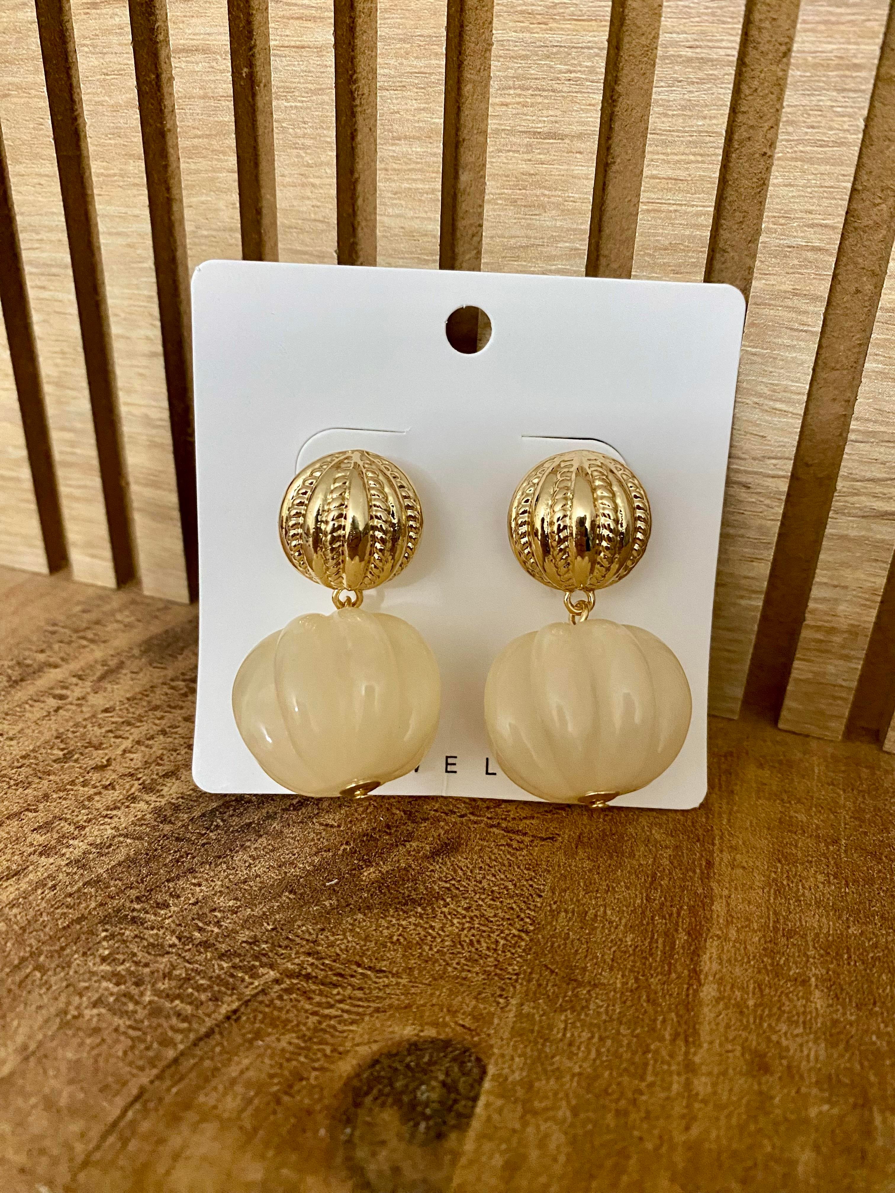 Gold Marka Model Sedefli Küpe