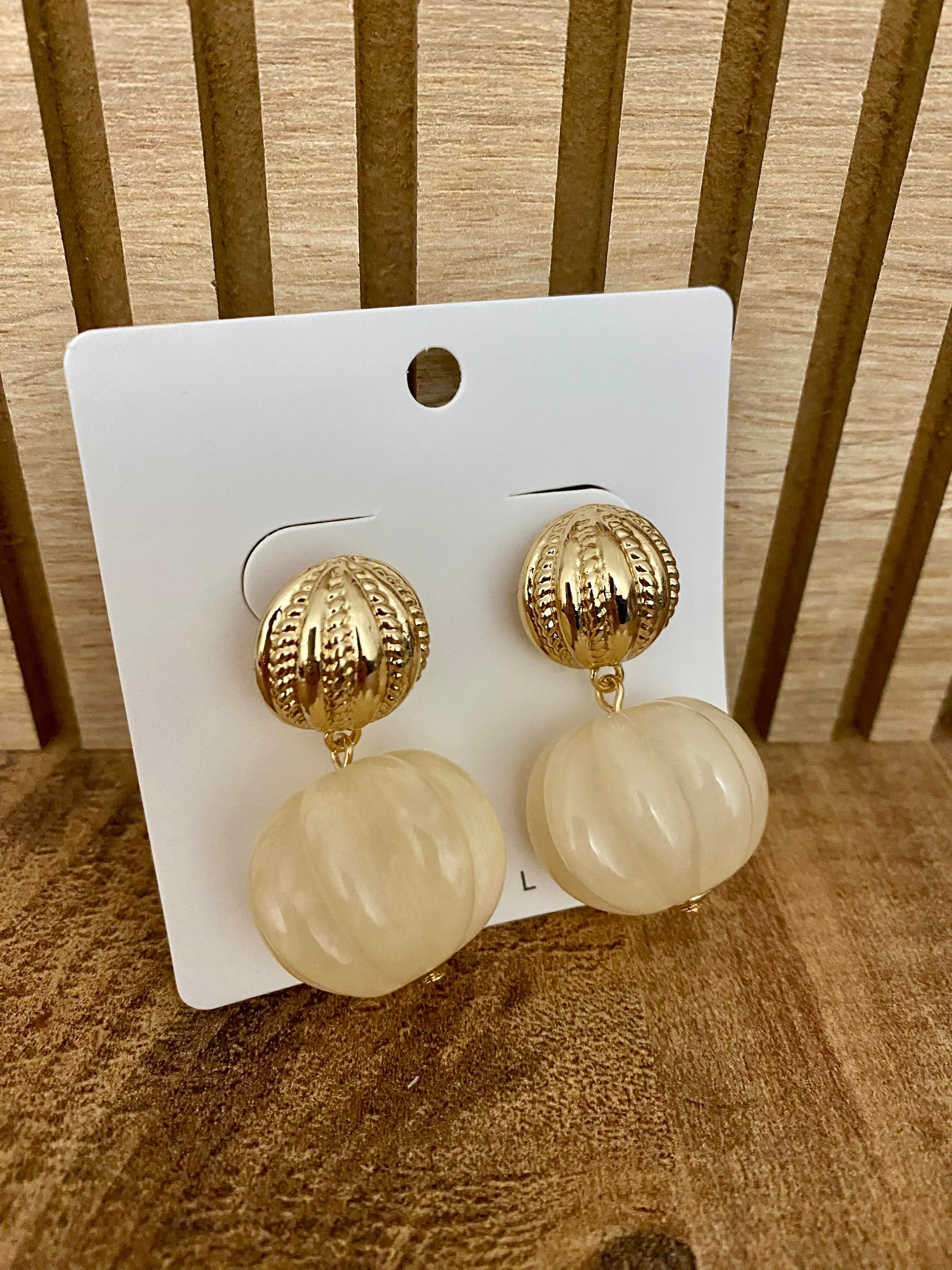 Gold Marka Model Sedefli Küpe