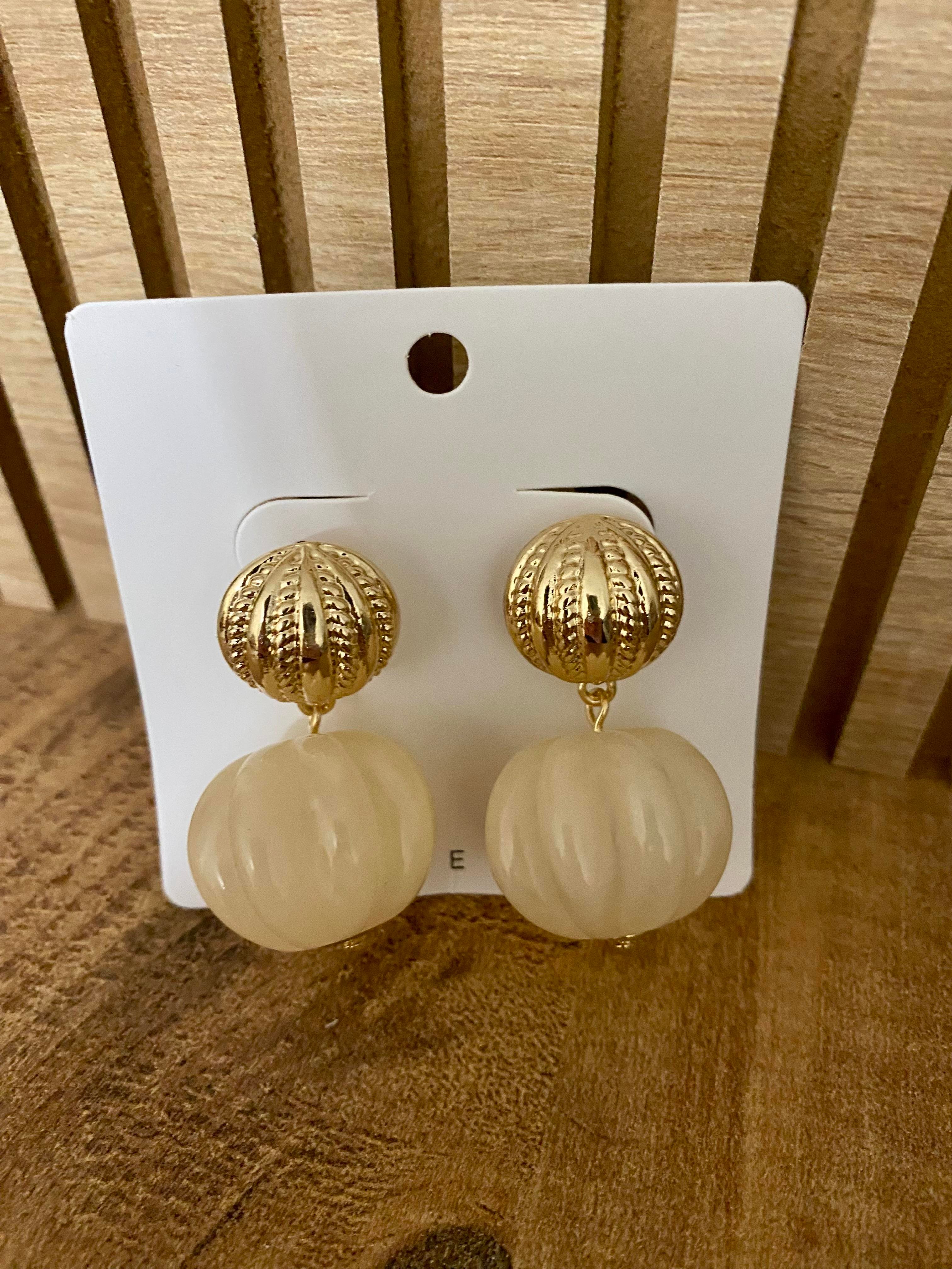 Gold Marka Model Sedefli Küpe