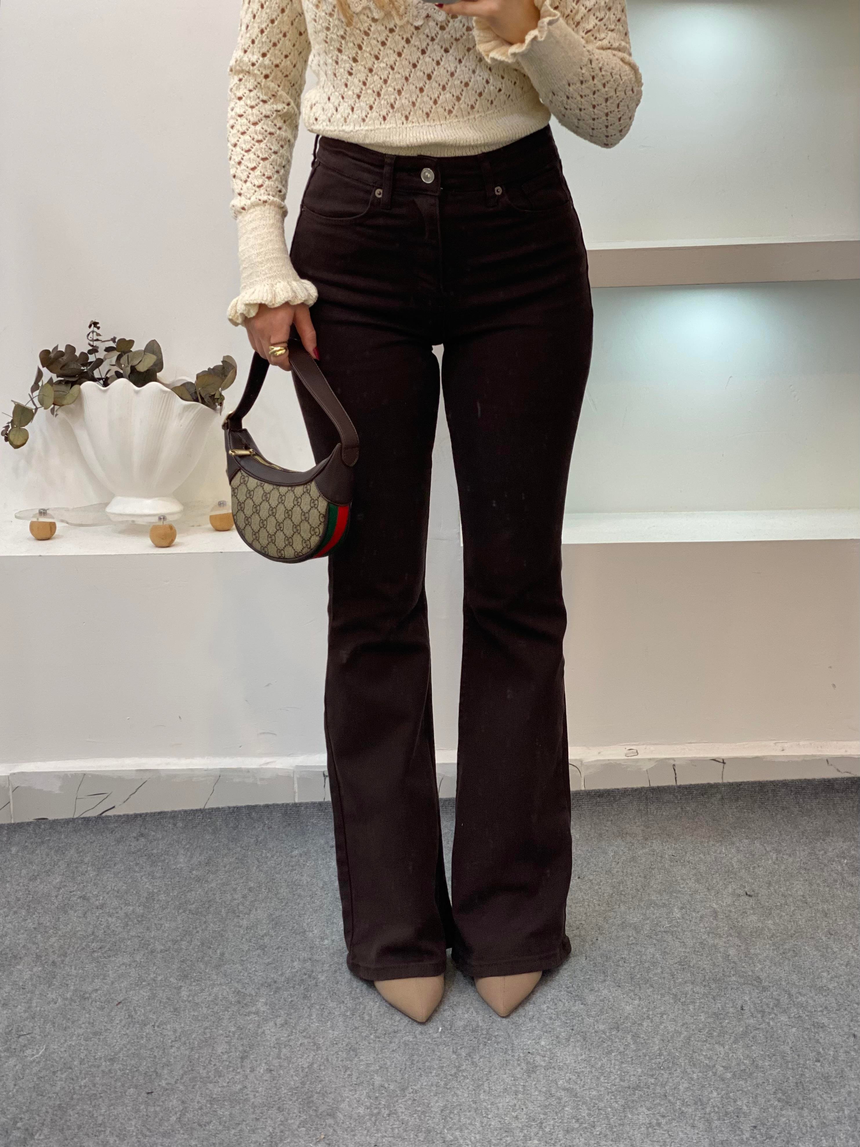 Kahve İspanyol Jean