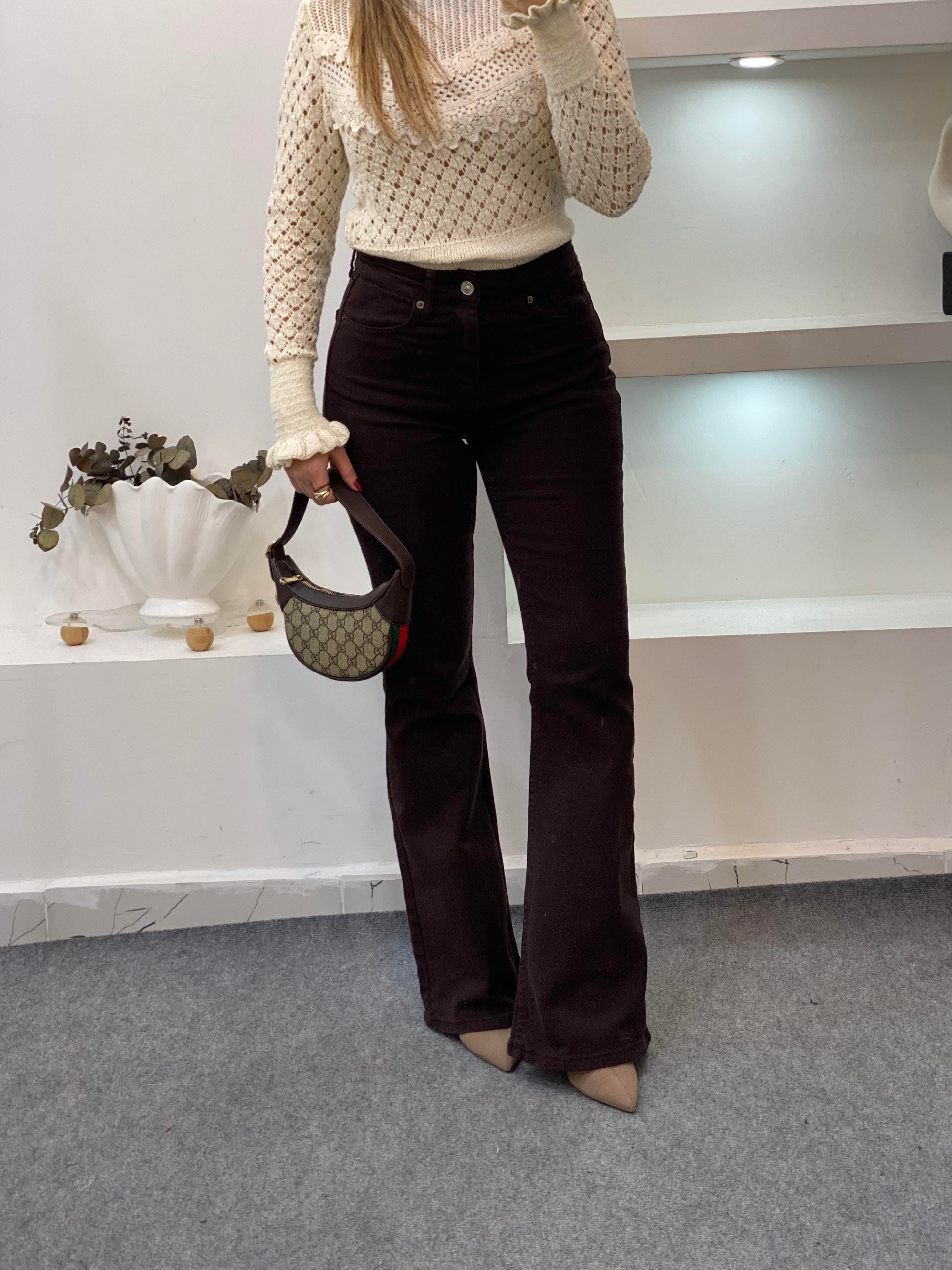 Kahve İspanyol Jean