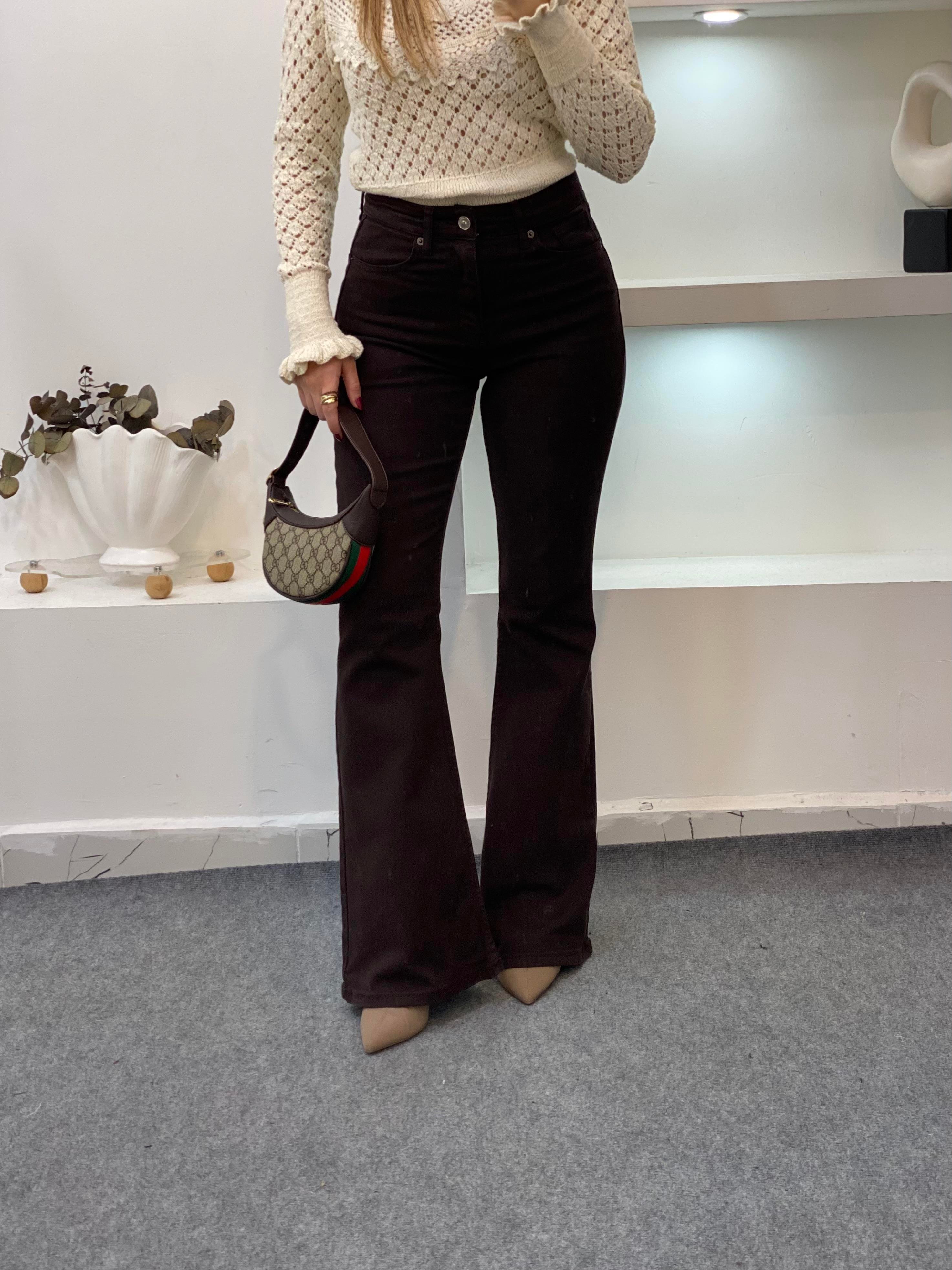 Kahve İspanyol Jean