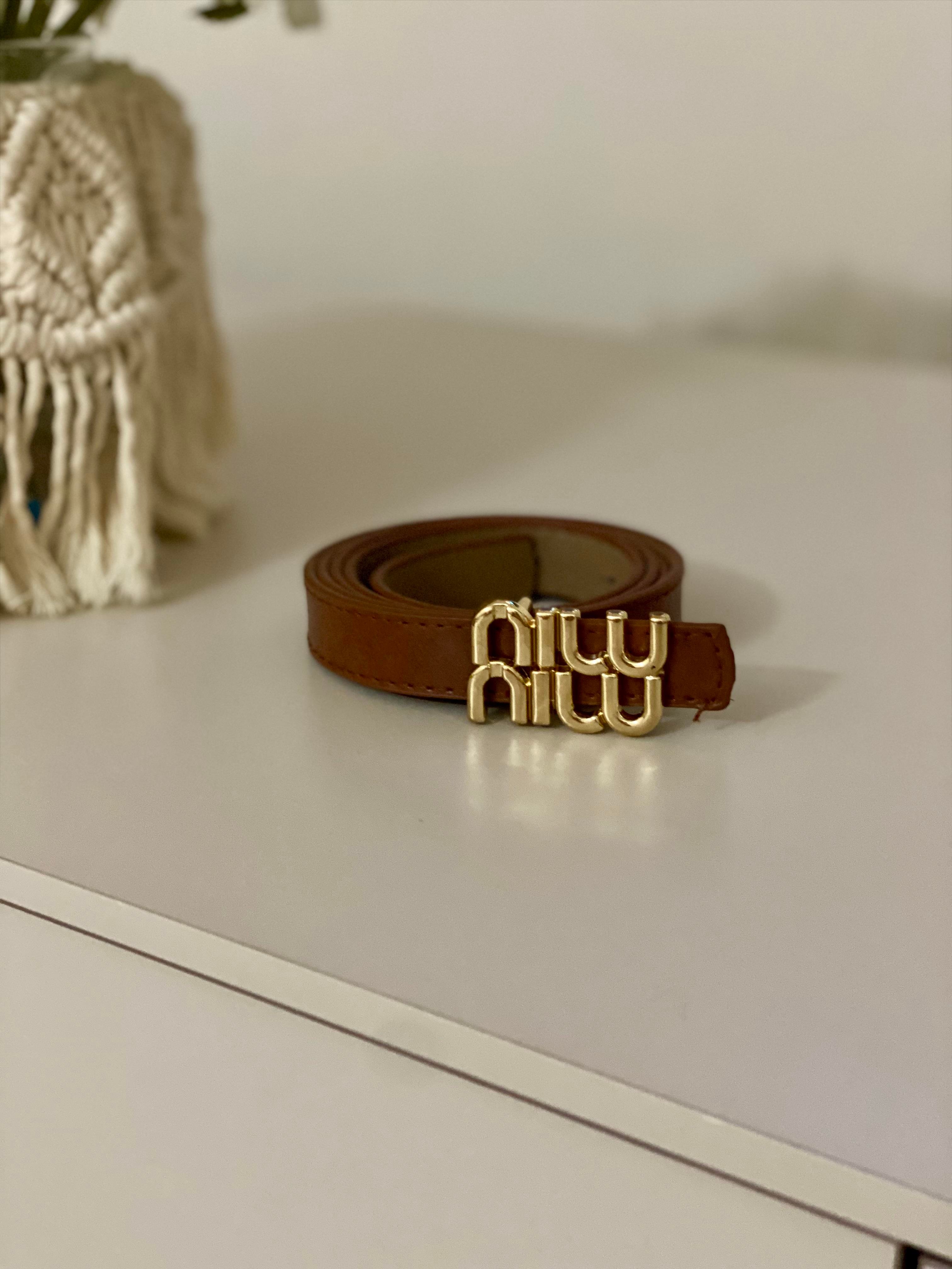 Kahve Marka Model Gold Tokalı Kemer