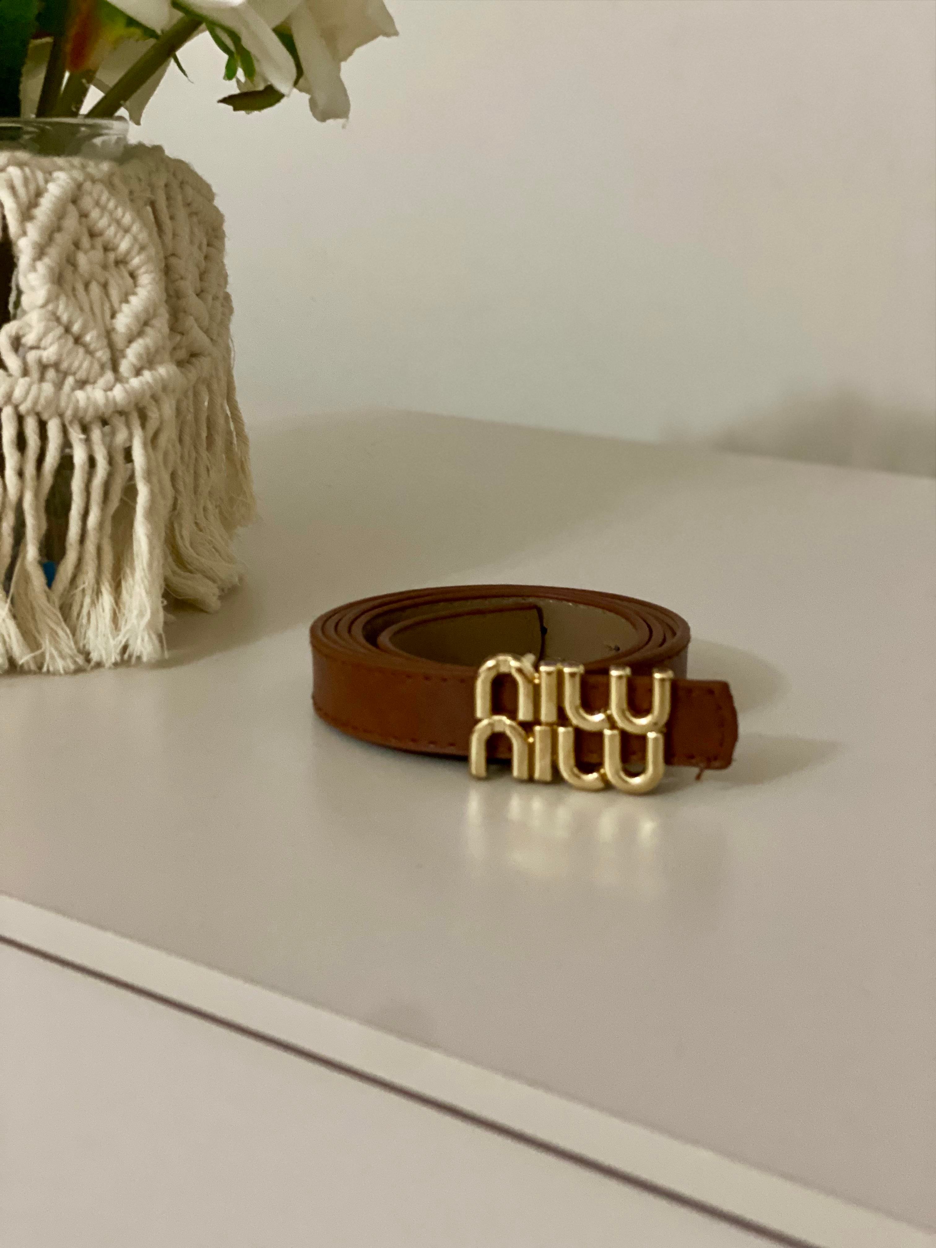 Kahve Marka Model Gold Tokalı Kemer