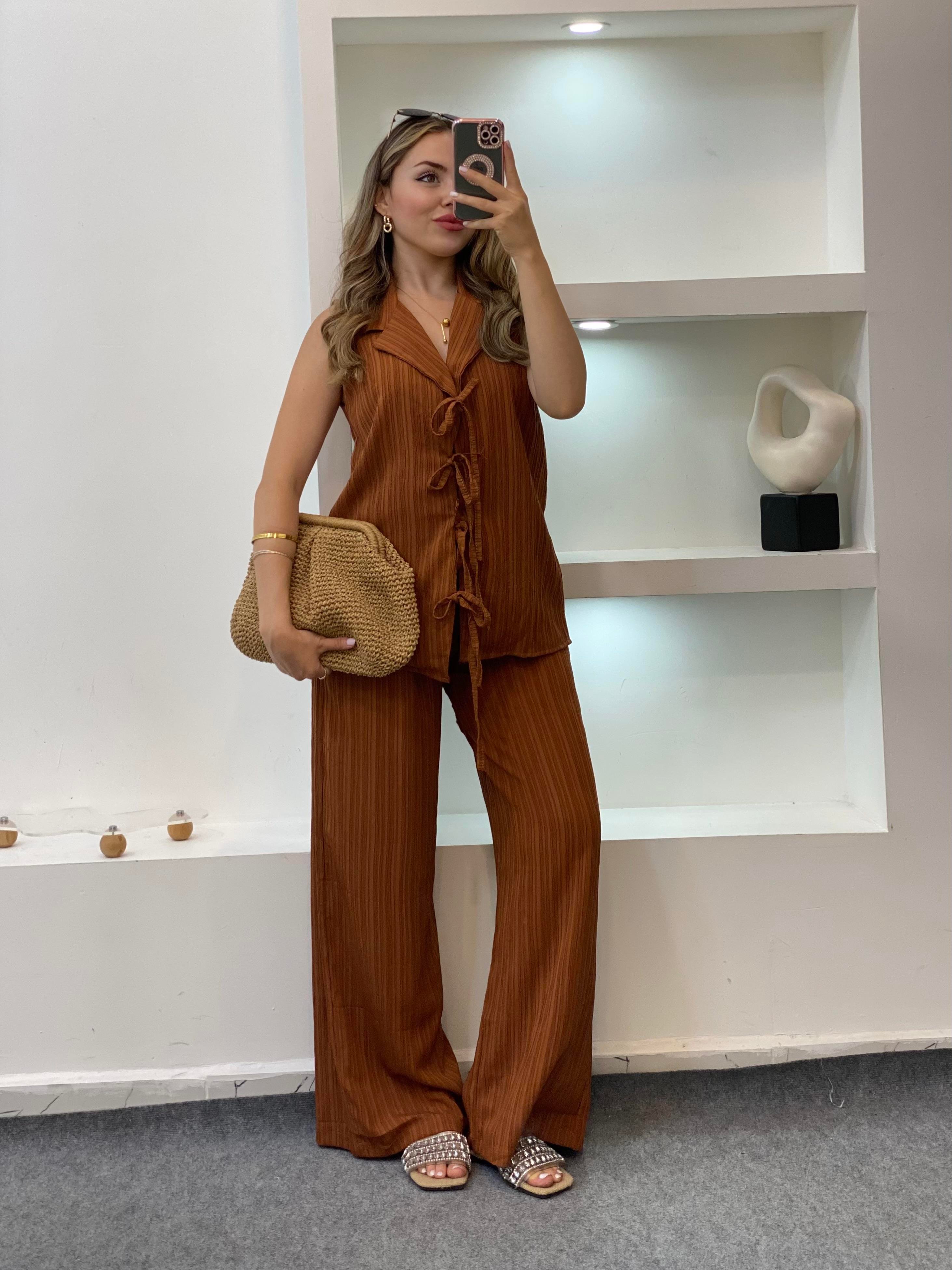 Kahve Önü Bağlamalı Model Takım