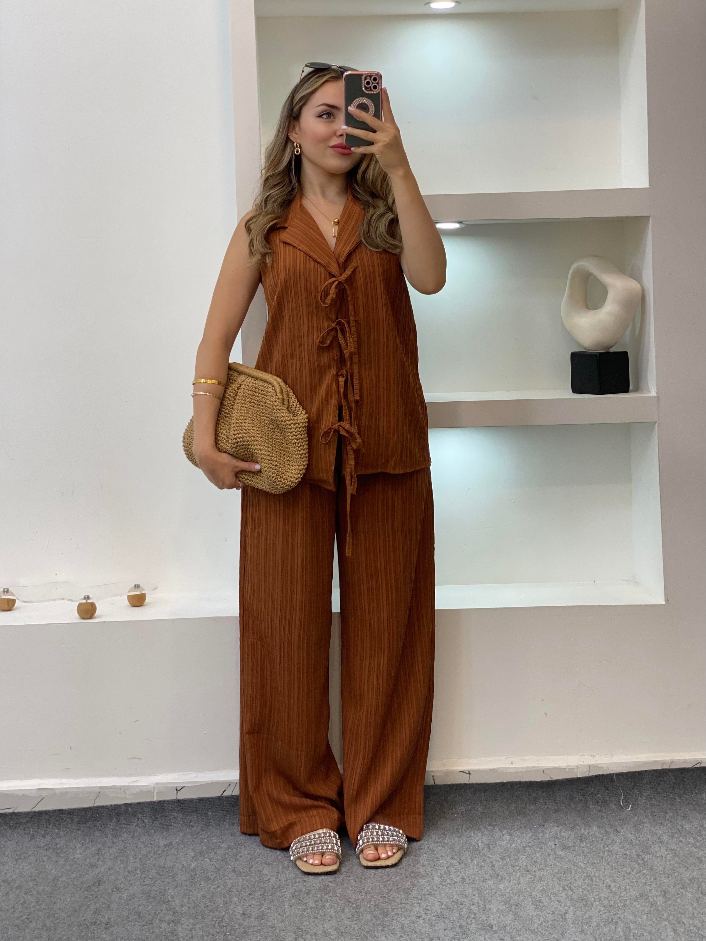 Kahve Önü Bağlamalı Model Takım