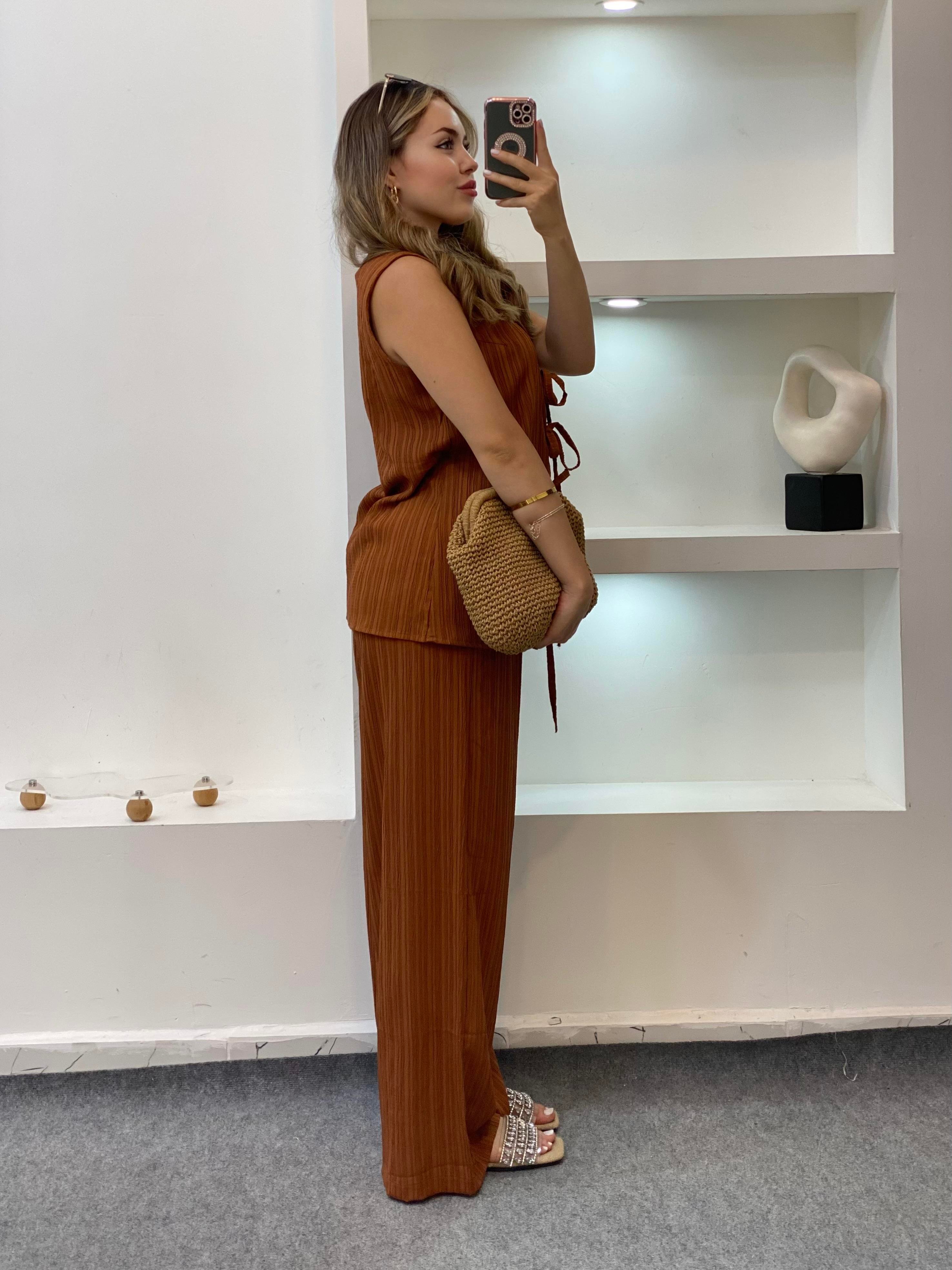 Kahve Önü Bağlamalı Model Takım