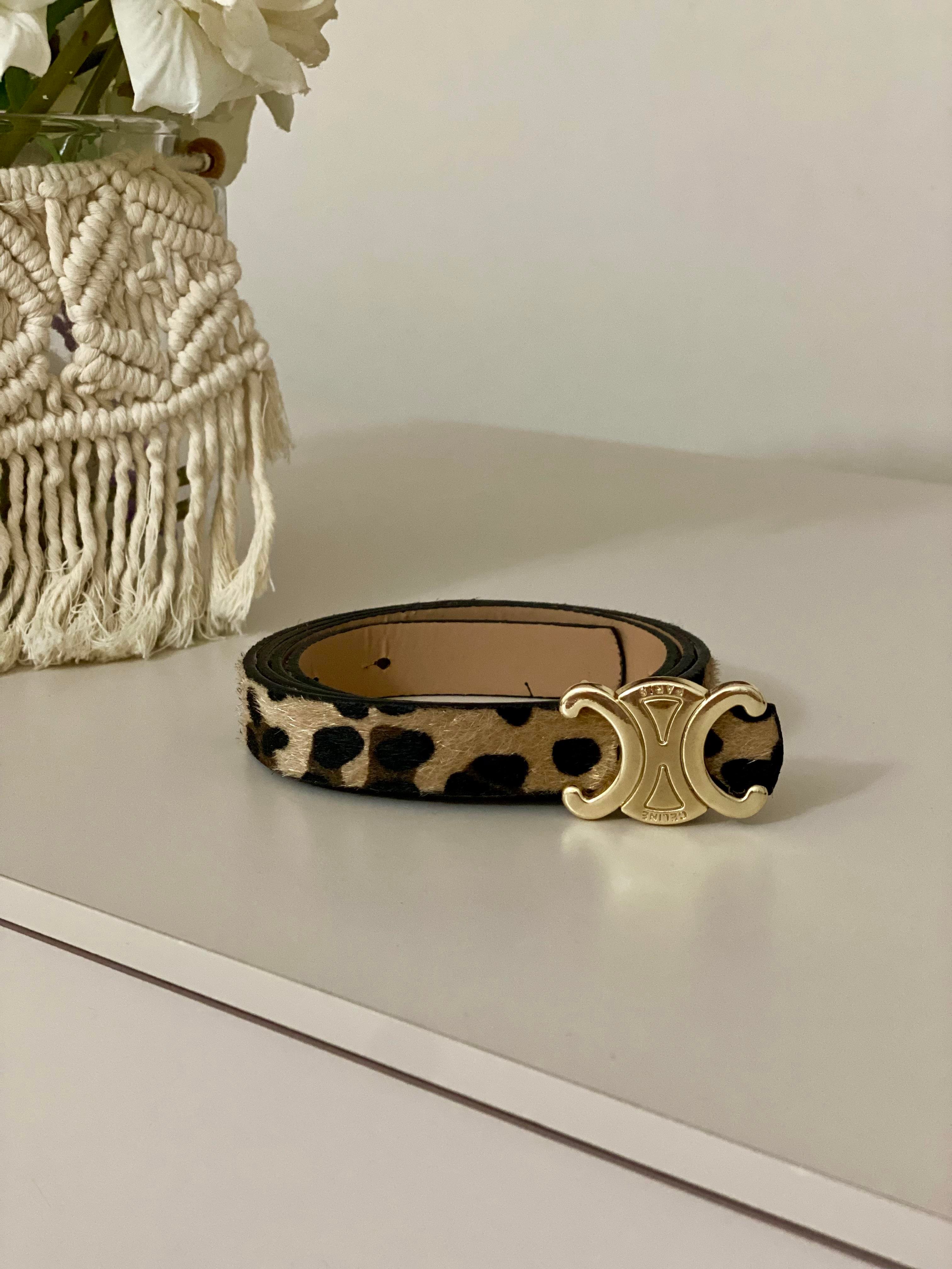 Leo Desen Marka Model Gold Tokalı Kemer
