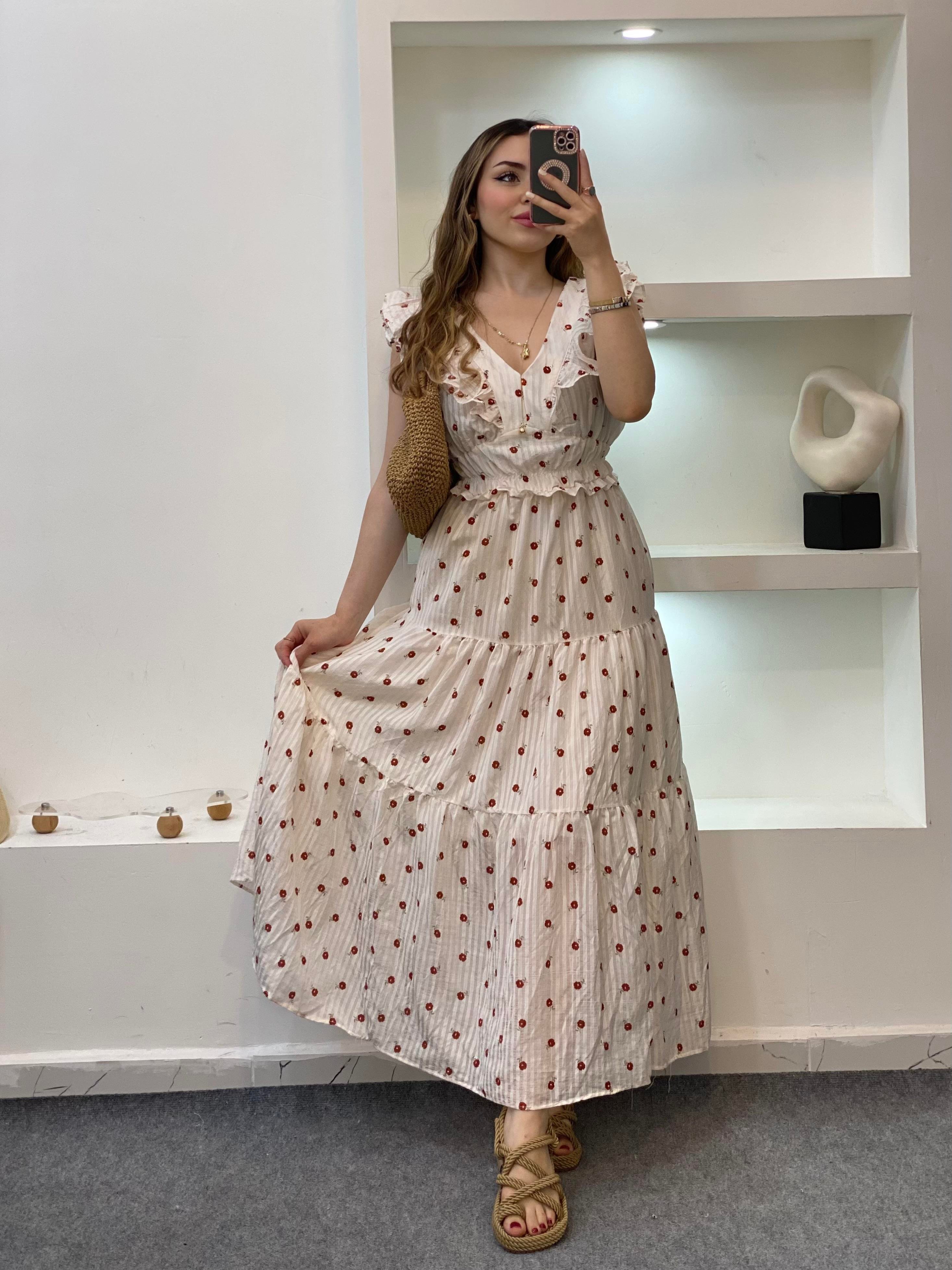 Orj Marka Volanlı Model Elbise