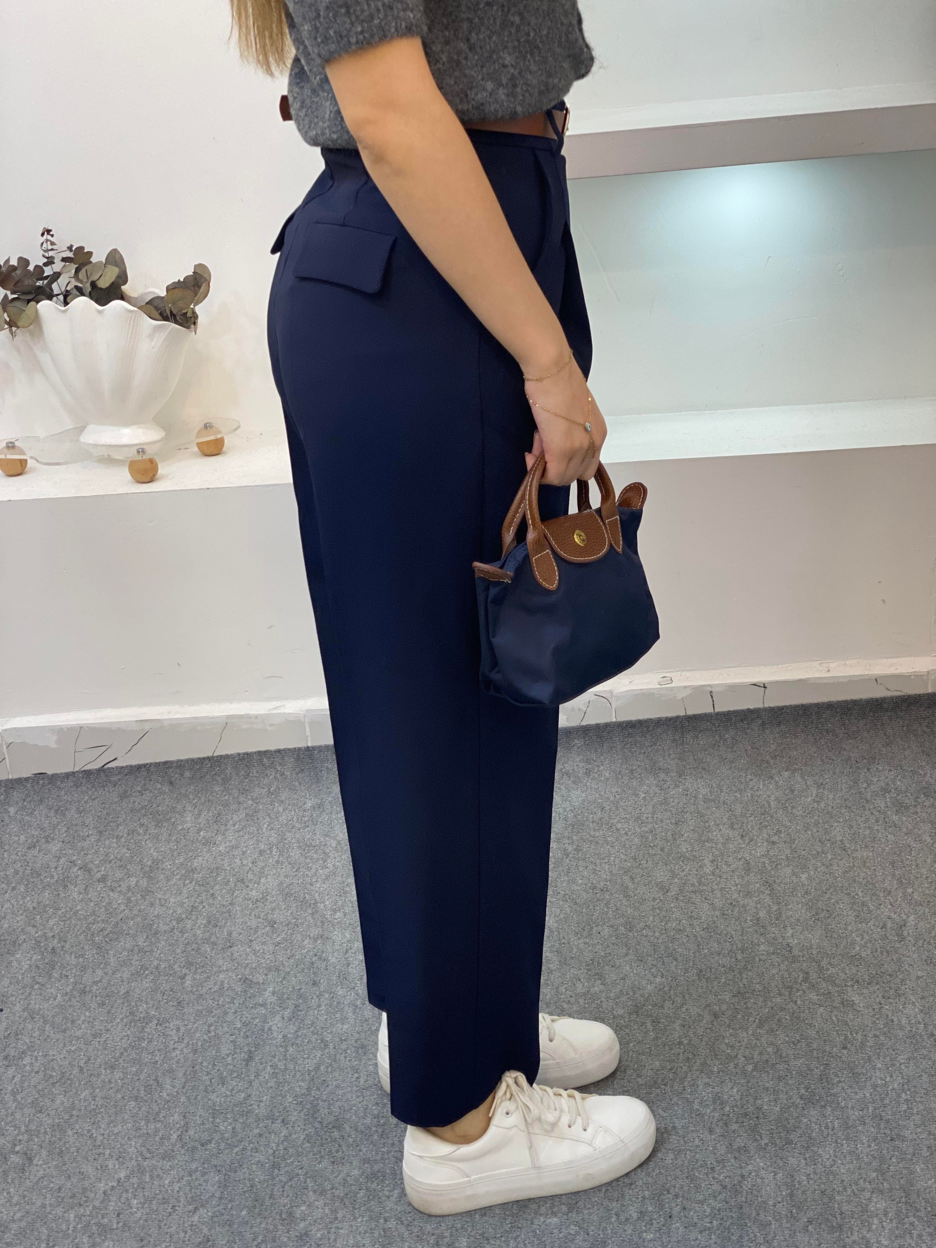 Perry Marka Lacivert Havuç Kesim Lüx Kalite Pantolon 