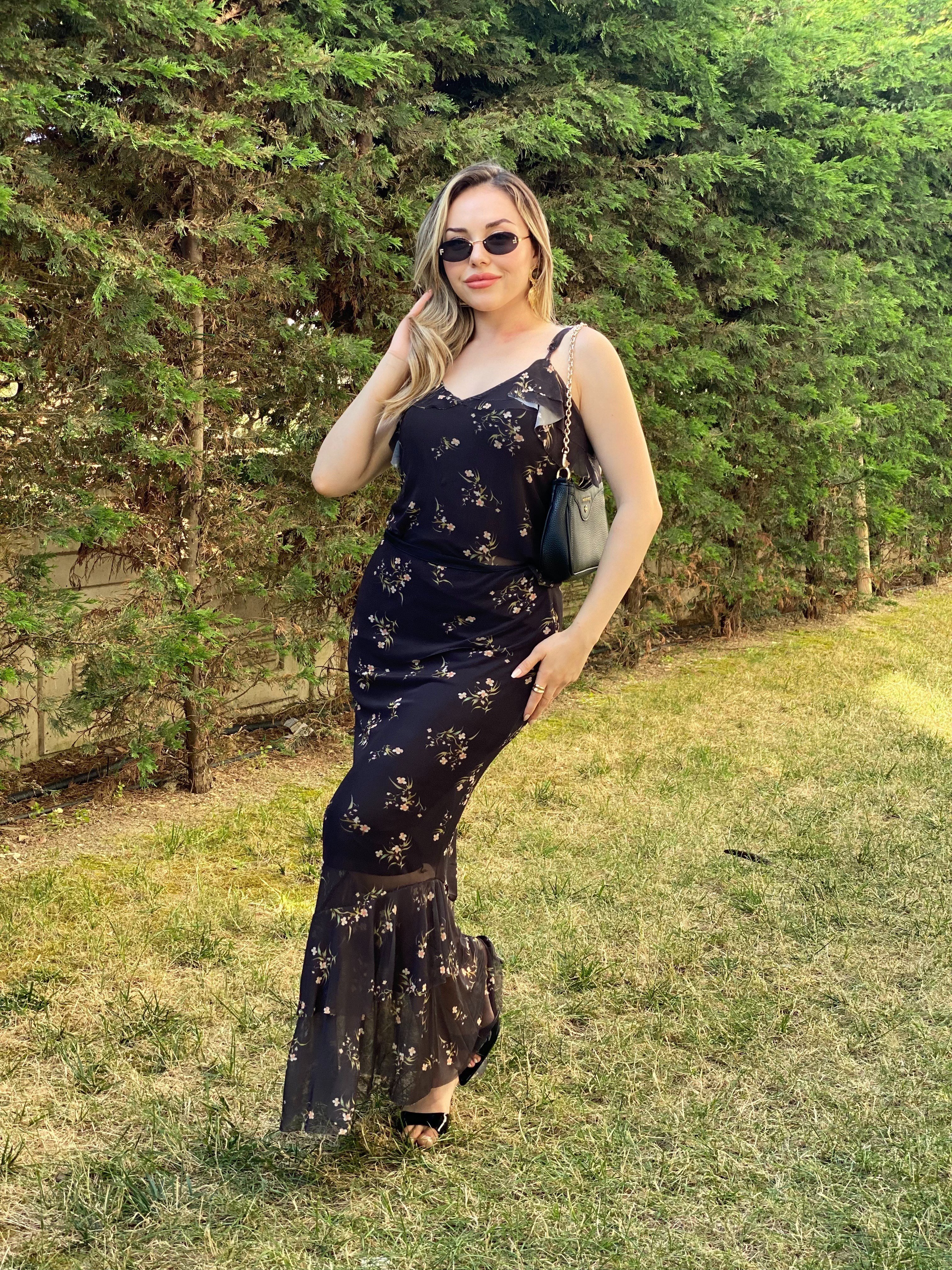 Volanlı Tül Takım 
