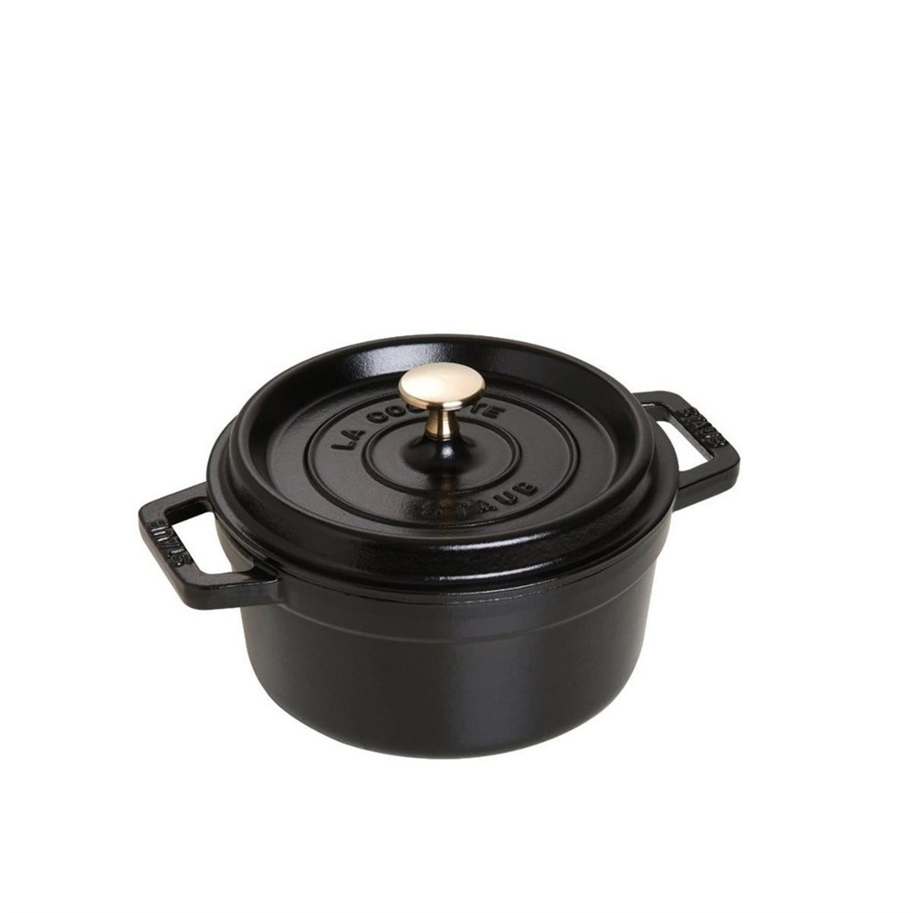 STAUB COCOTTE 20 CM DÖKÜM TENCERE SİYAH