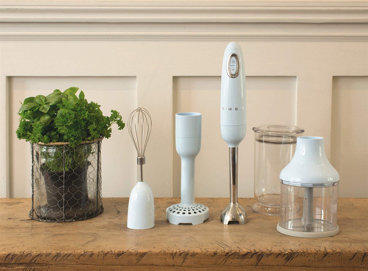 EL BLENDER SETİ-PASTEL MAVİ SMEG HBF02PBEU