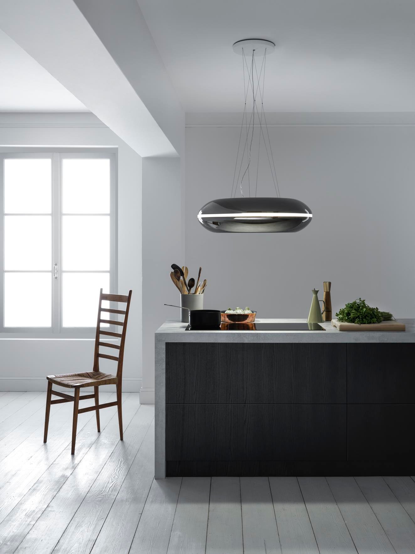 FALMEC LOOP Gunmetal 74 cm Ada Davlumbaz