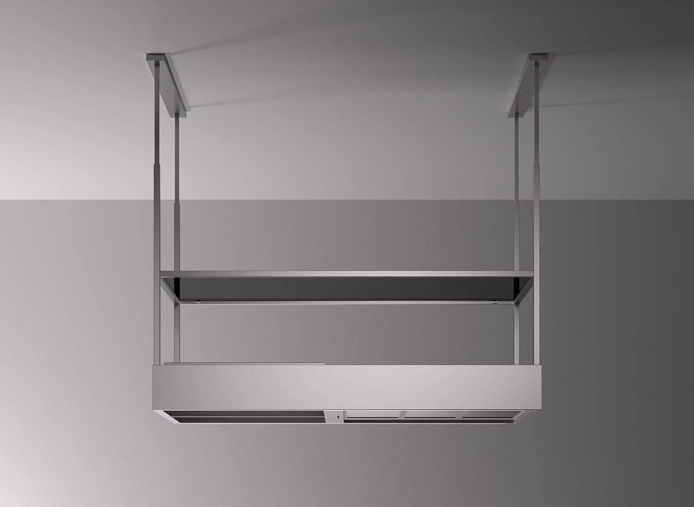 Falmec Spazio Ada Davlumbaz Paslanmaz Çelik 130 cm 600 m³/h