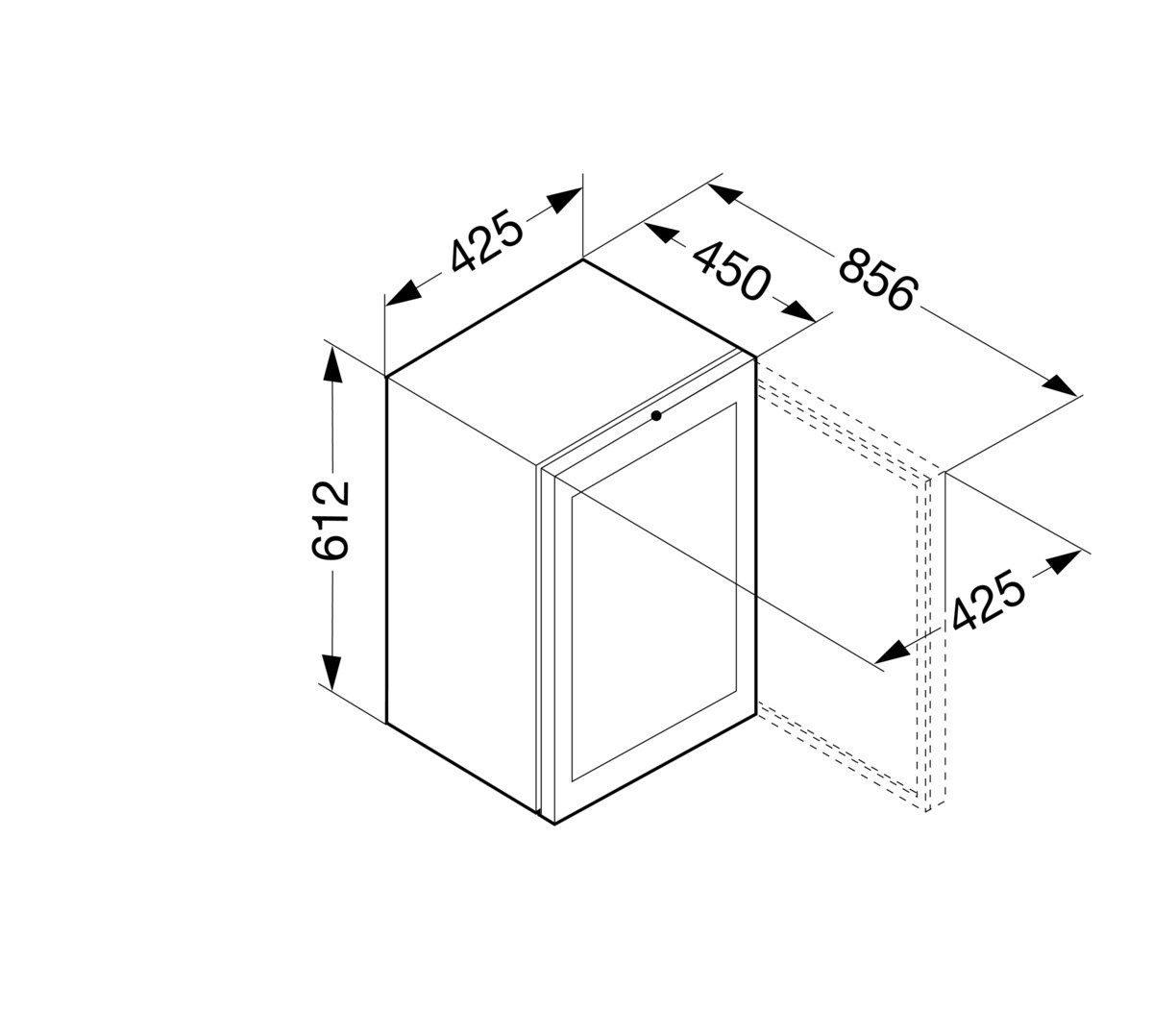 LIEBHERR CMes 502 Cool Mini İÇECEK DOLABI