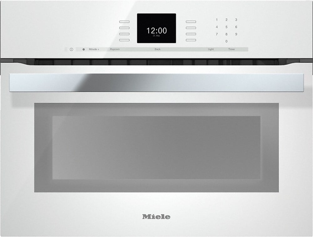MİELE H 6800 - 6600 BM BEYAZ KOMPAKT MİKRODALGA FIRIN