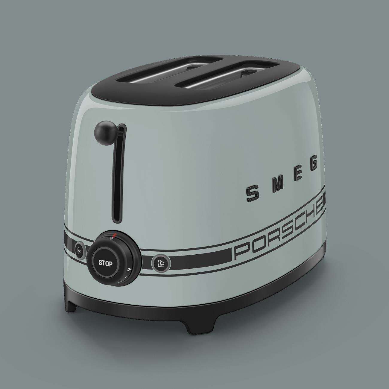 PORSCHE X SMEG TSF01PSGEU RETRO EKMEK KIZARTMA MAKİNESİ