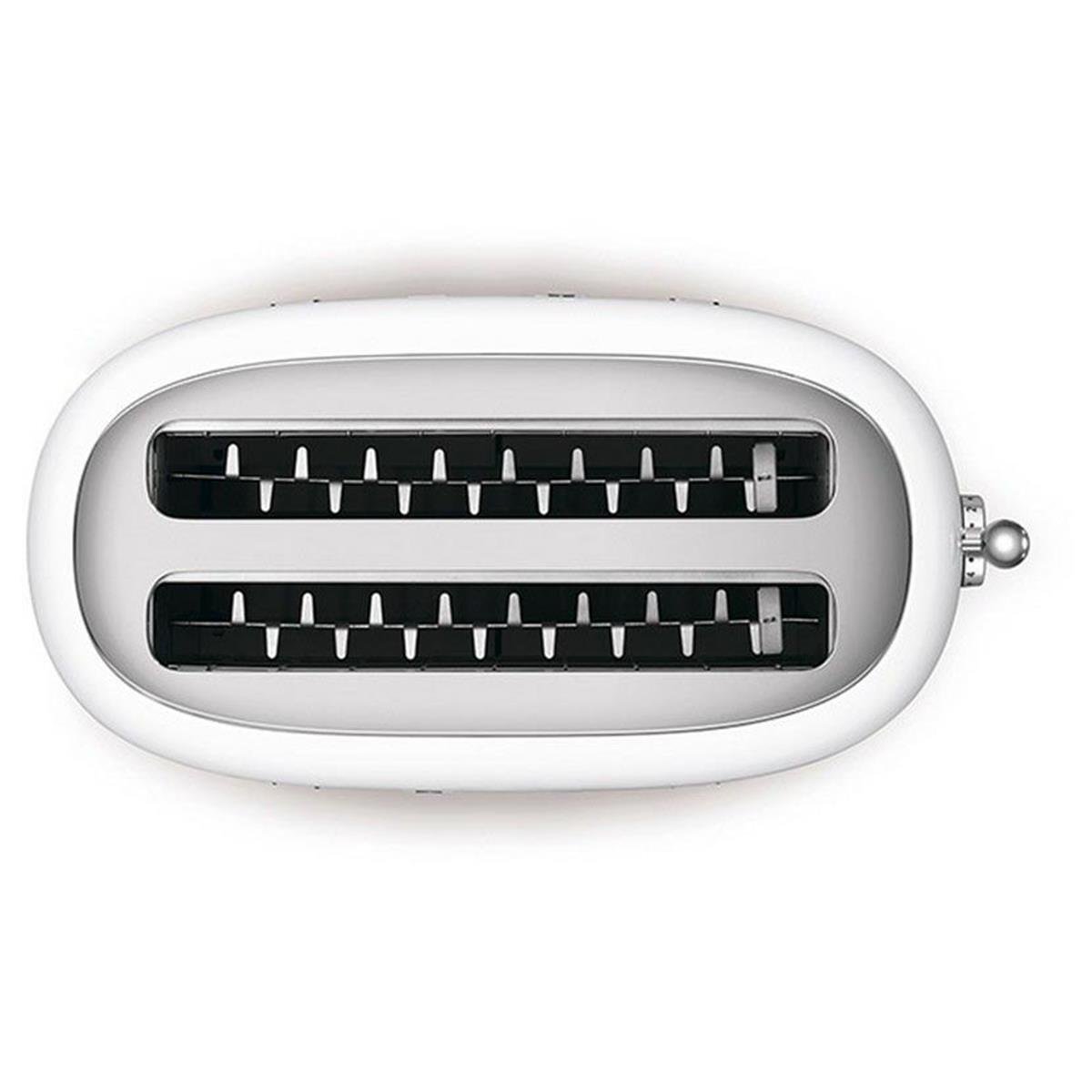 SMEG 4 DİLİMLİ BEYAZ EKMEK KIZARTMA MAKİNESİ TSF02WHEU