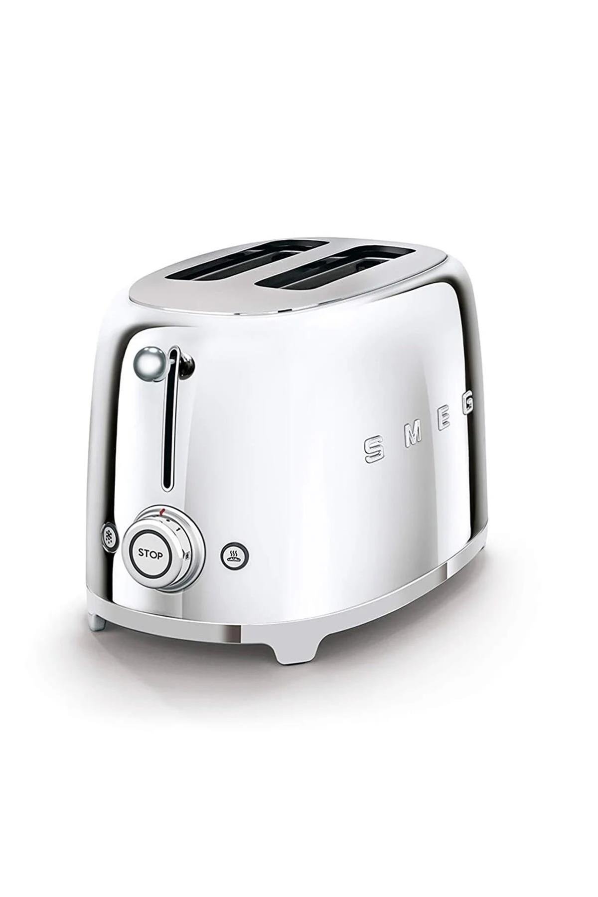 SMEG 4 DİLİMLİ ÇELİK EKMEK KIZARTMA MAKİNESİ TSF02SSEU
