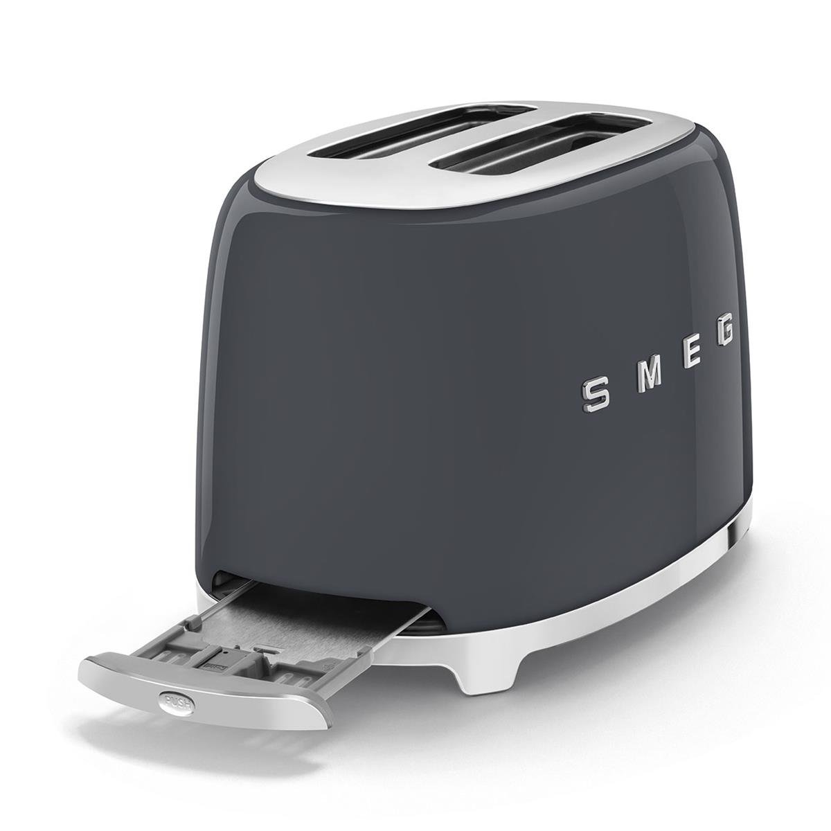 SMEG BARUT GRİ EKMEK KIZARTMA MAKİNESİ TSF01GREU