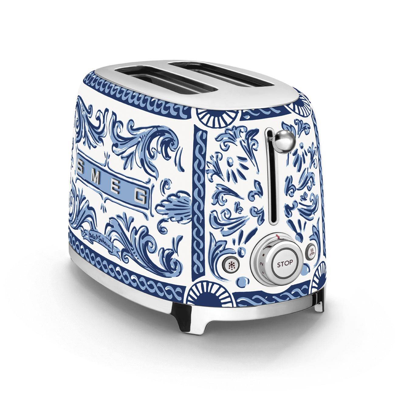 SMEG BLU MEDİTERRANEO - EKMEK KIZARTMA  -- TSF01DGBEU