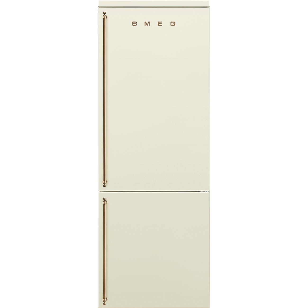 Smeg Buzdolabı FA800RPO5/LPO5 Krem Estetik 