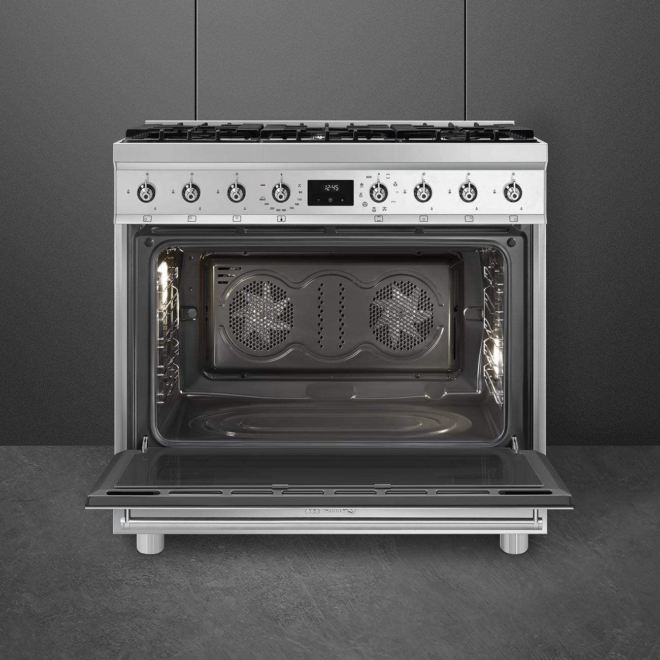 SMEG C9GMX2 KLASİK ÇELİK KUZİNE FIRIN