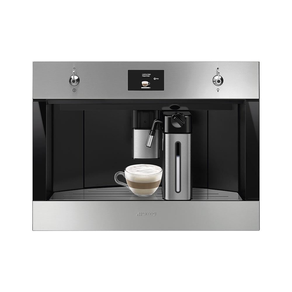 SMEG CMS4303X KLASİK  ANKASTRE ÇELİK KAHVE MAKİNESİ