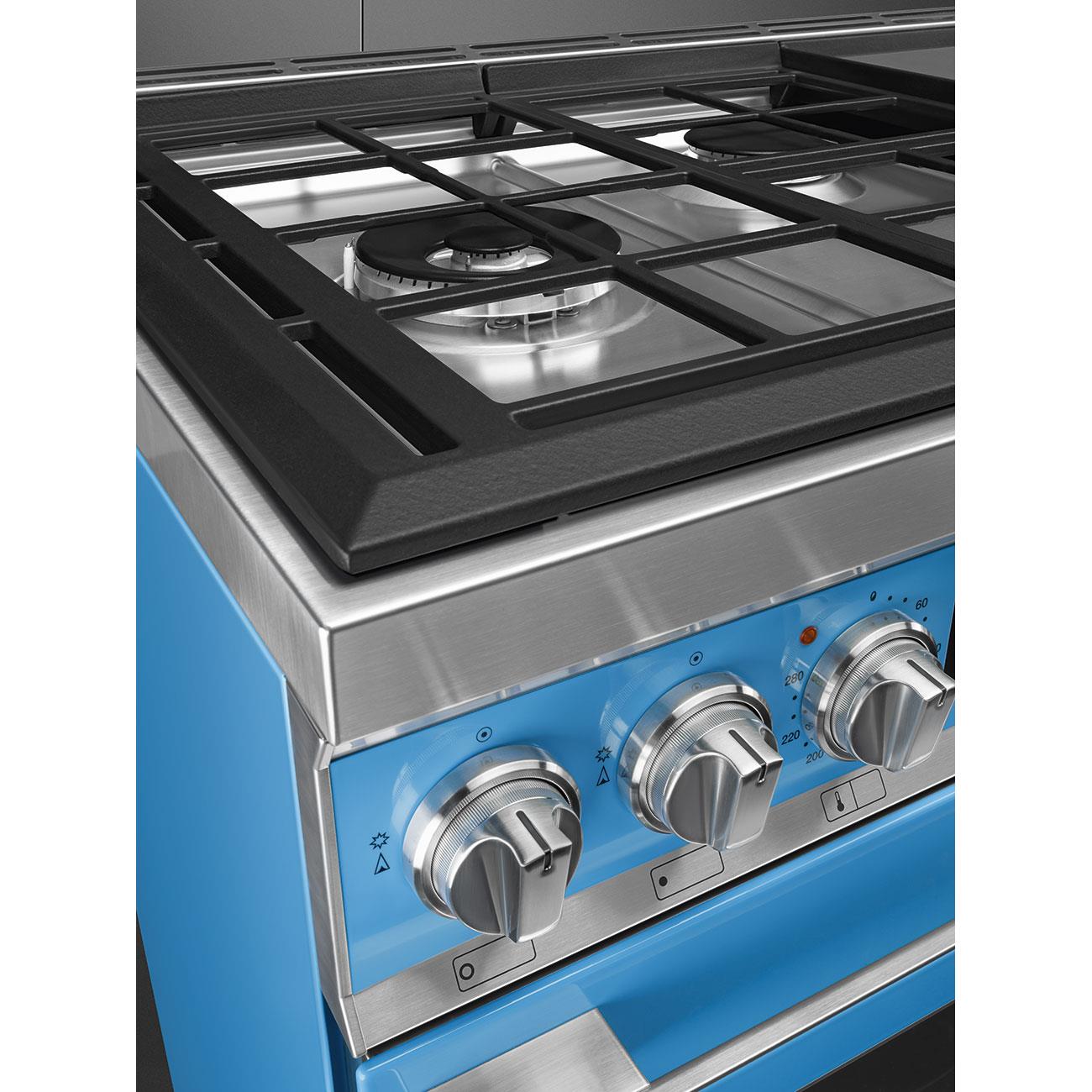 SMEG CPF120IGMPT PORTOFİNO TURKUAZ PİROLİTİK KUZİNE FIRIN
