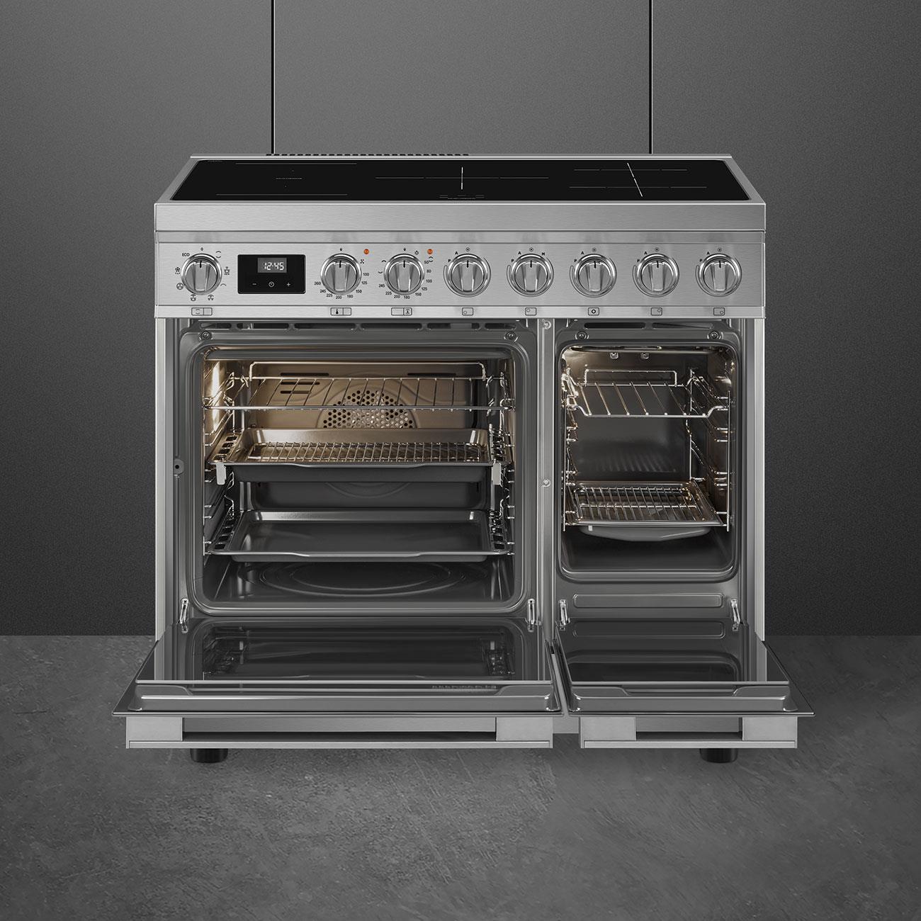 SMEG CPF92IMX PORTOFİNO ÇELİK KUZİNE FIRIN
