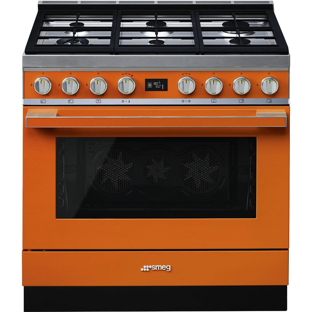 SMEG CPF9GMOR PORTOFİNO ANTRASİT KUZİNE FIRIN