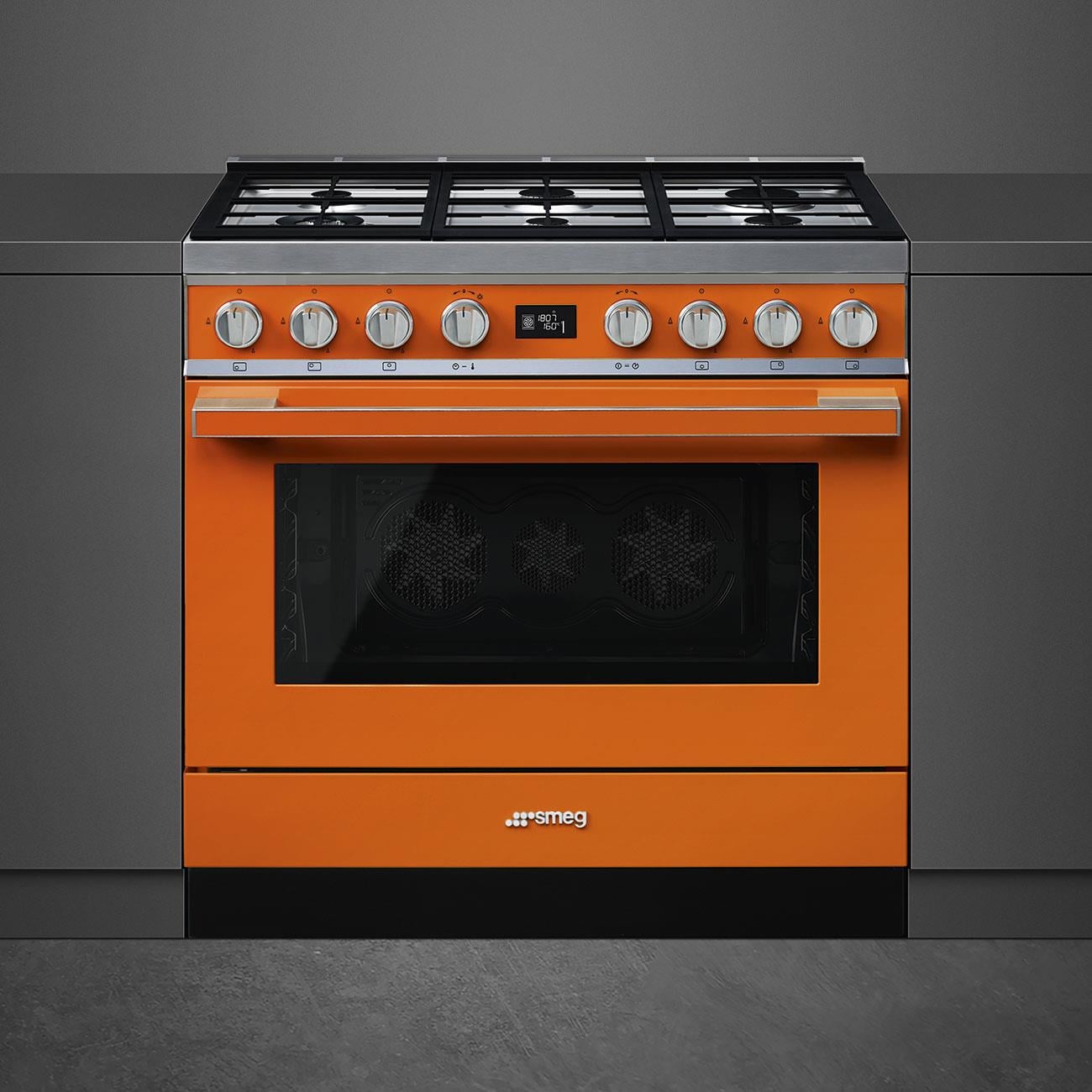 SMEG CPF9GMOR PORTOFİNO ANTRASİT KUZİNE FIRIN