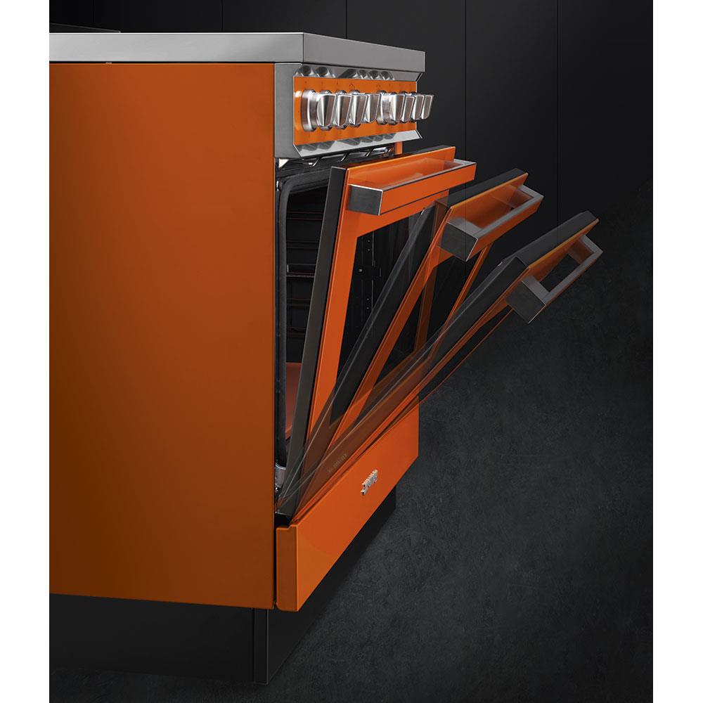 SMEG CPF9GMOR PORTOFİNO ANTRASİT KUZİNE FIRIN