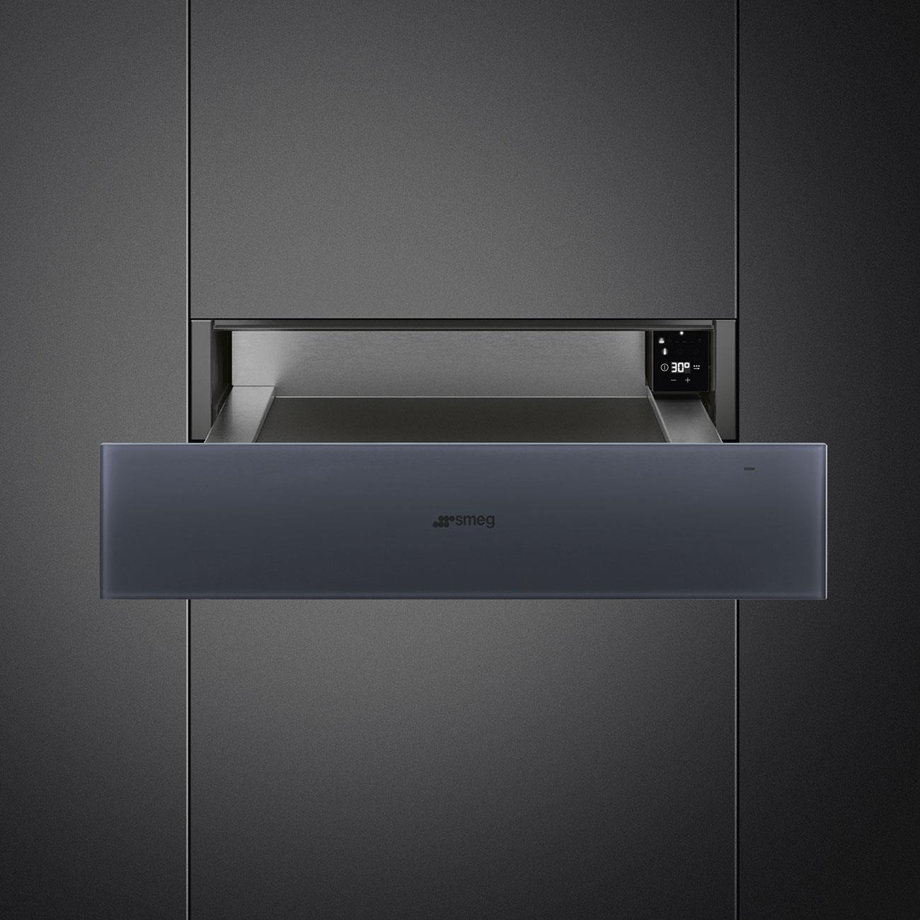 SMEG CPRT115G LİNEA NEPTUNE GREY ISITMA ÇEKMECESİ
