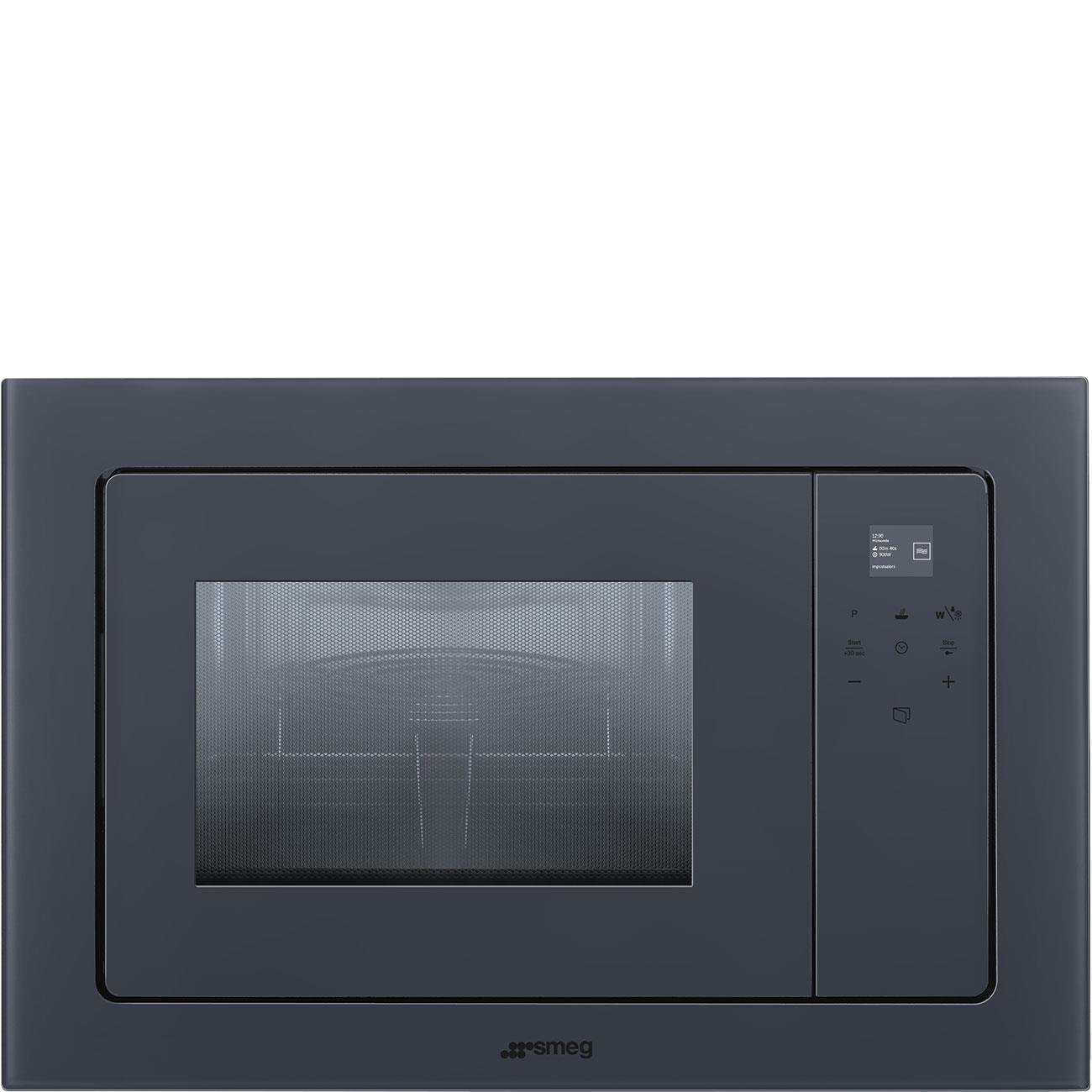 SMEG FMI120G LİNEA NEPTUNE GREY MİKRODALGA