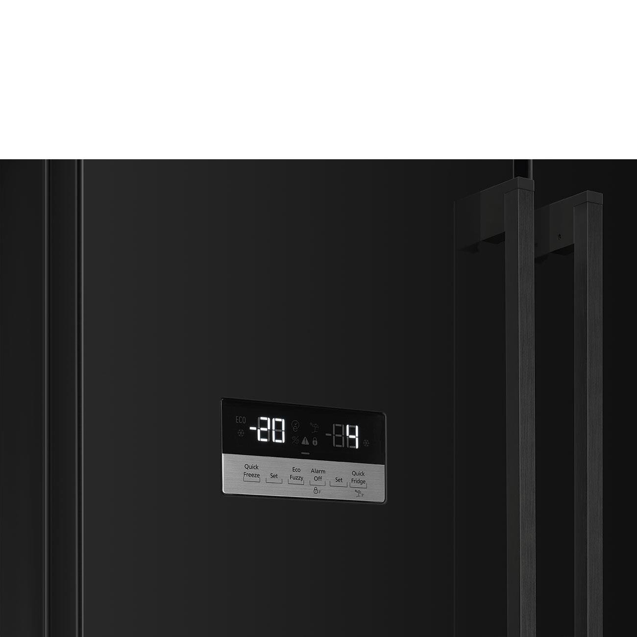 SMEG FQ55FNDE SİYAH SOLO BUZDOLABI