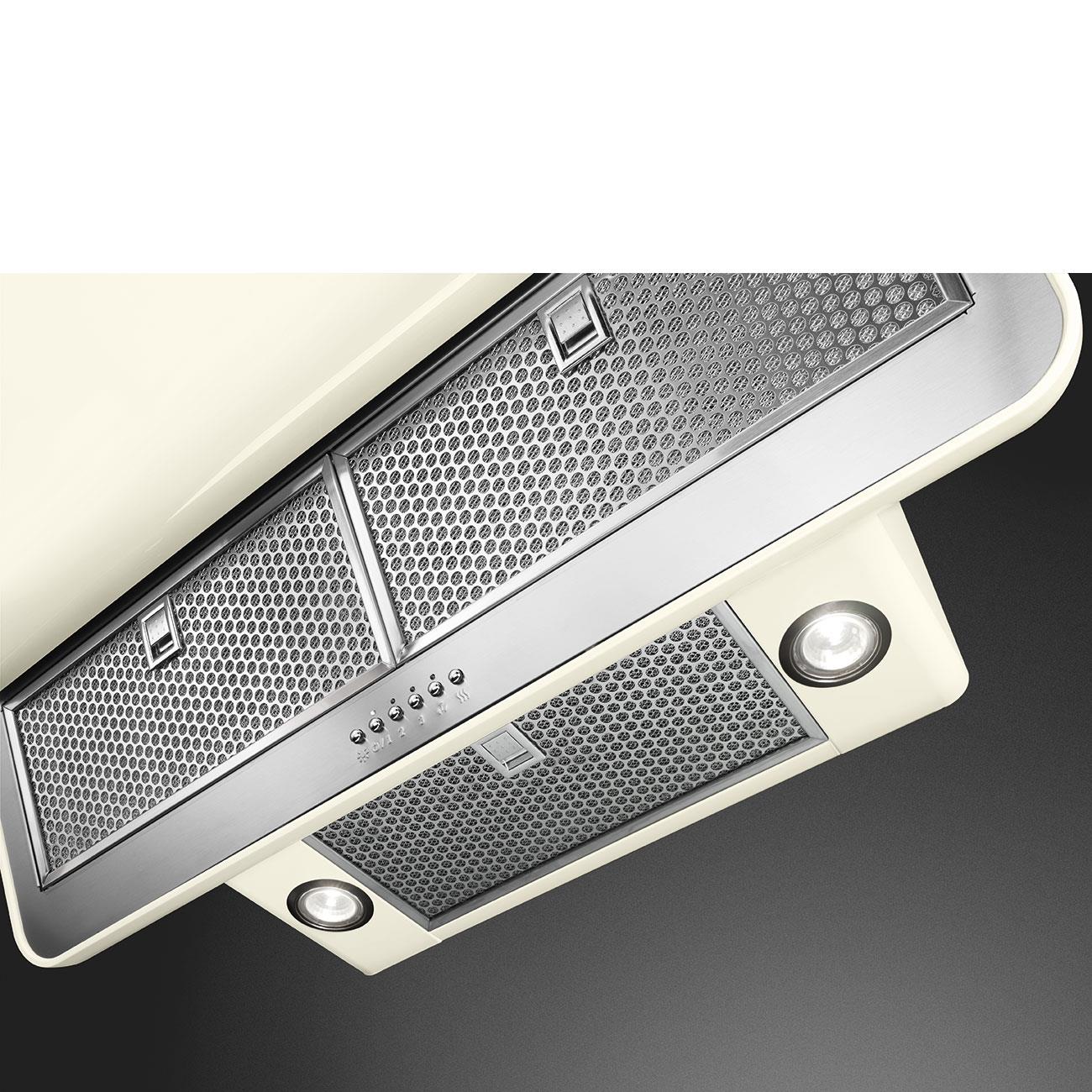 Smeg KFAB75CR Duvar Davlumbaz Krem