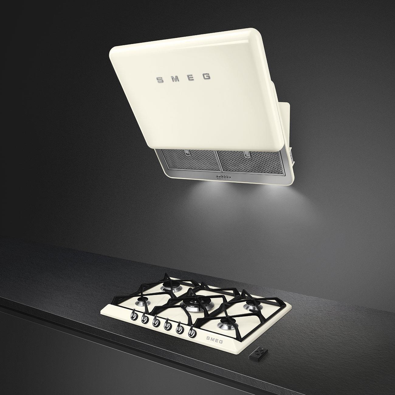 Smeg KFAB75CR Duvar Davlumbaz Krem