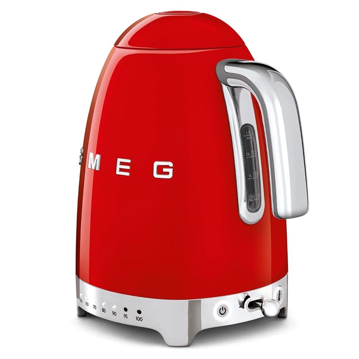 SMEG KIRMIZI ISI AYARLI SU ISITICI – KETTLE- KLF03RDEU