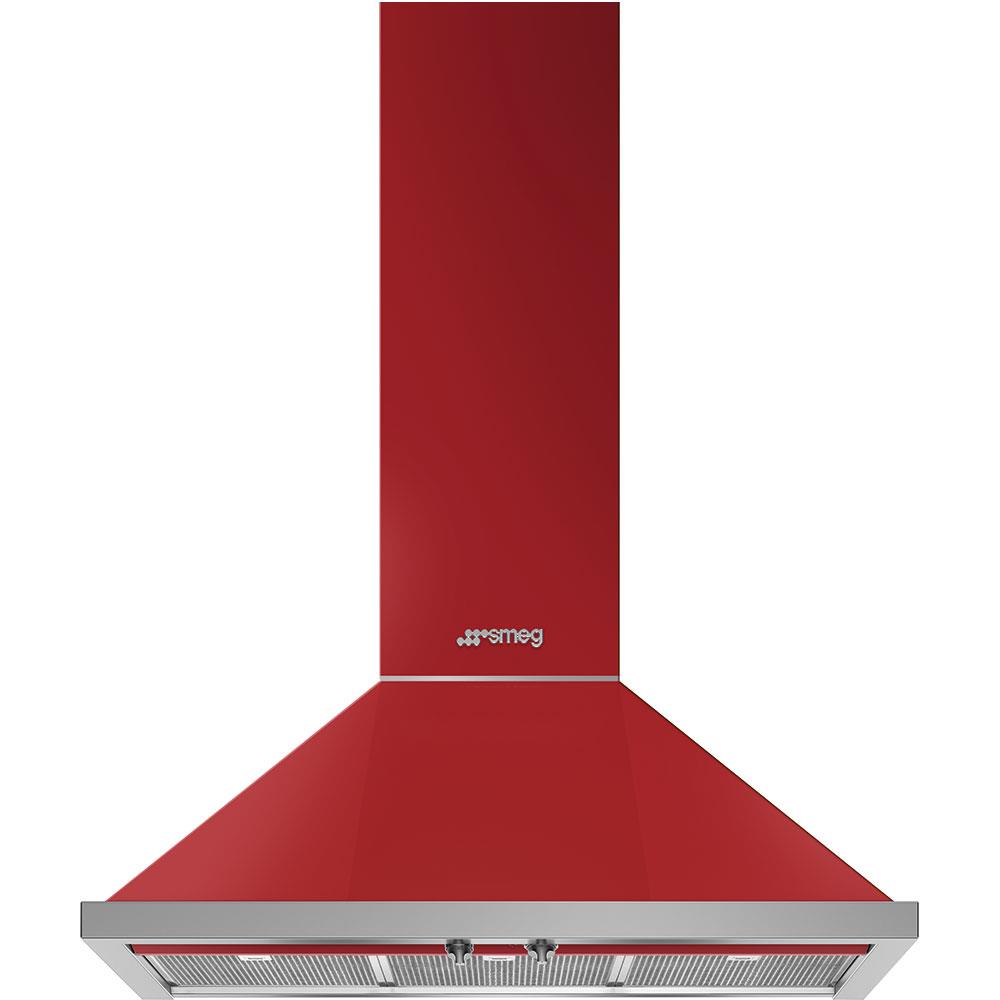 SMEG KPF9RD PORTOFİNO KIRMIZI DUVAR DAVLUMBAZI