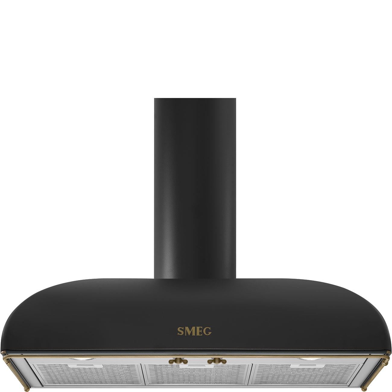 SMEG KS89AOE COLONİAL 90CM  ANTRASİT DUVAR DAVLUMBAZI