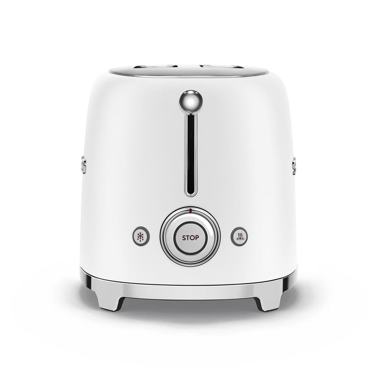 SMEG MAT BEYAZ EKMEK KIZARTMA MAKİNESİ TSF01WHMEU