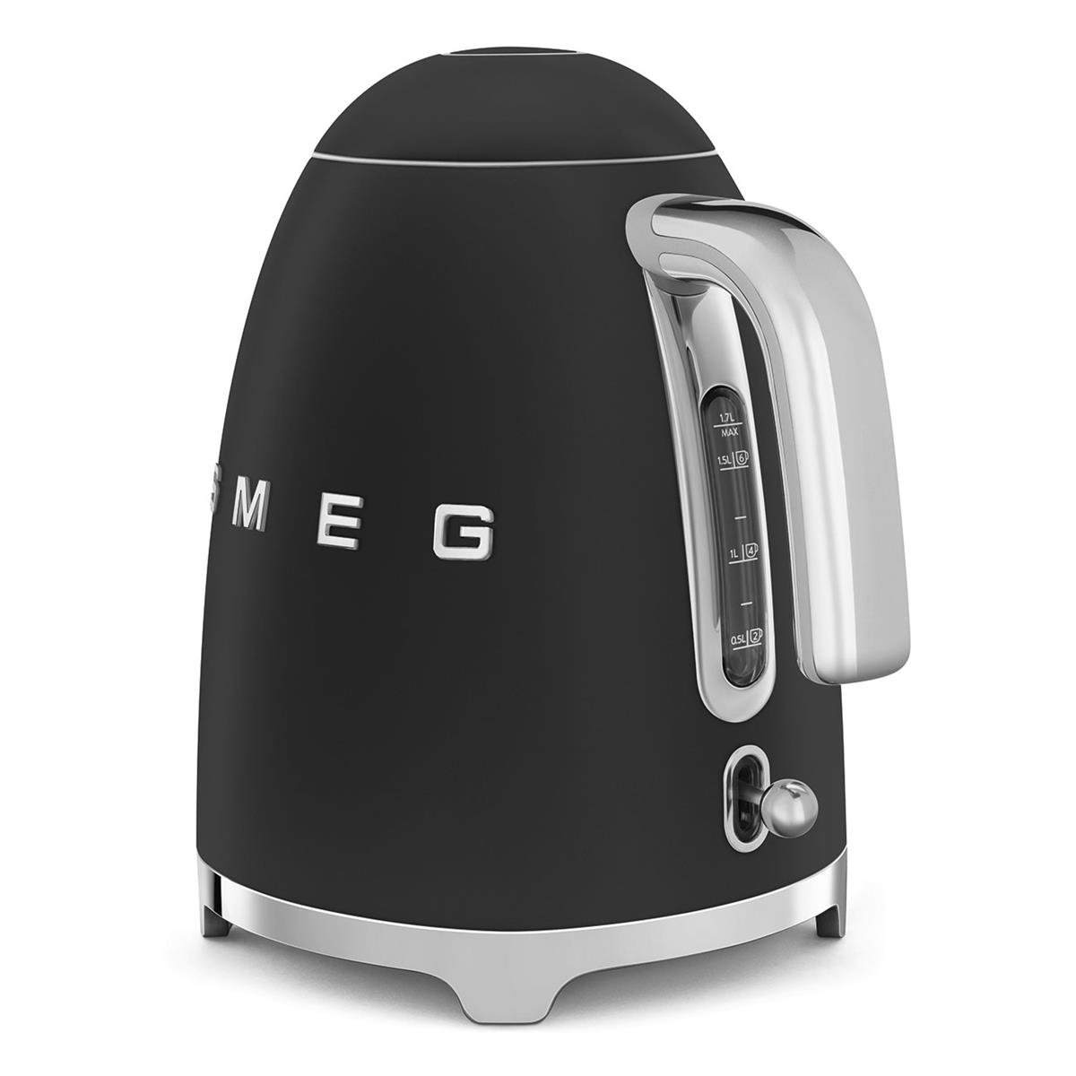 SMEG MAT SİYAH SU ISITICI – KETTLE- KLF03BLMEU