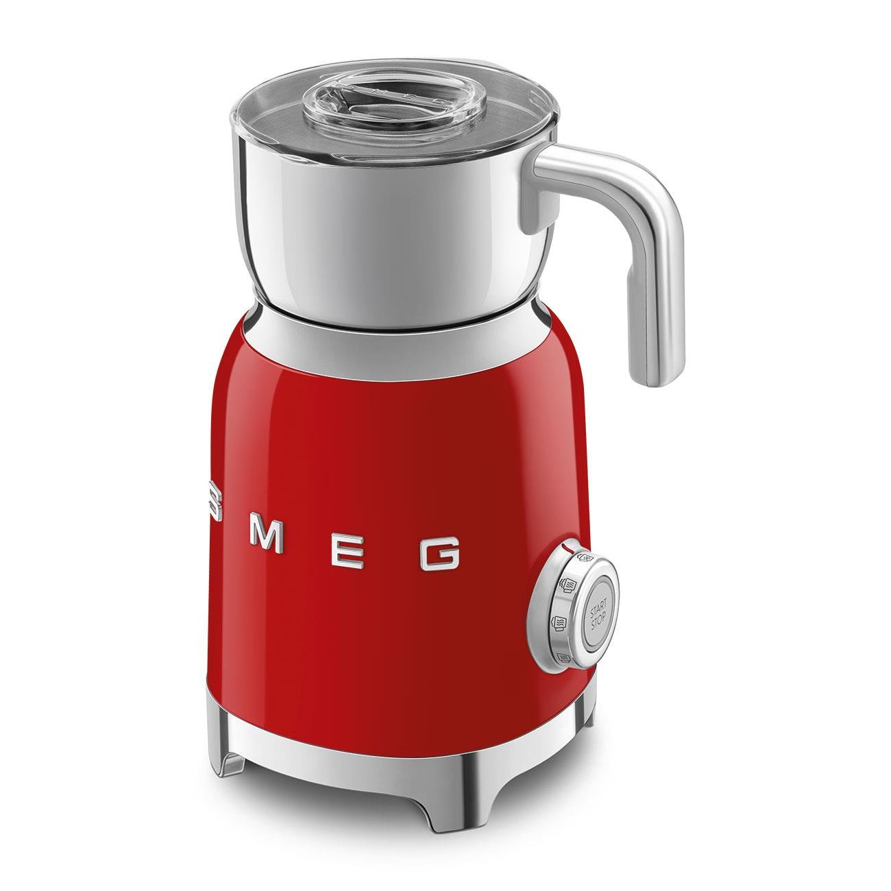 SMEG MFF11RDEU KIRMIZI SÜT KÖPÜRTME MAKİNESİ
