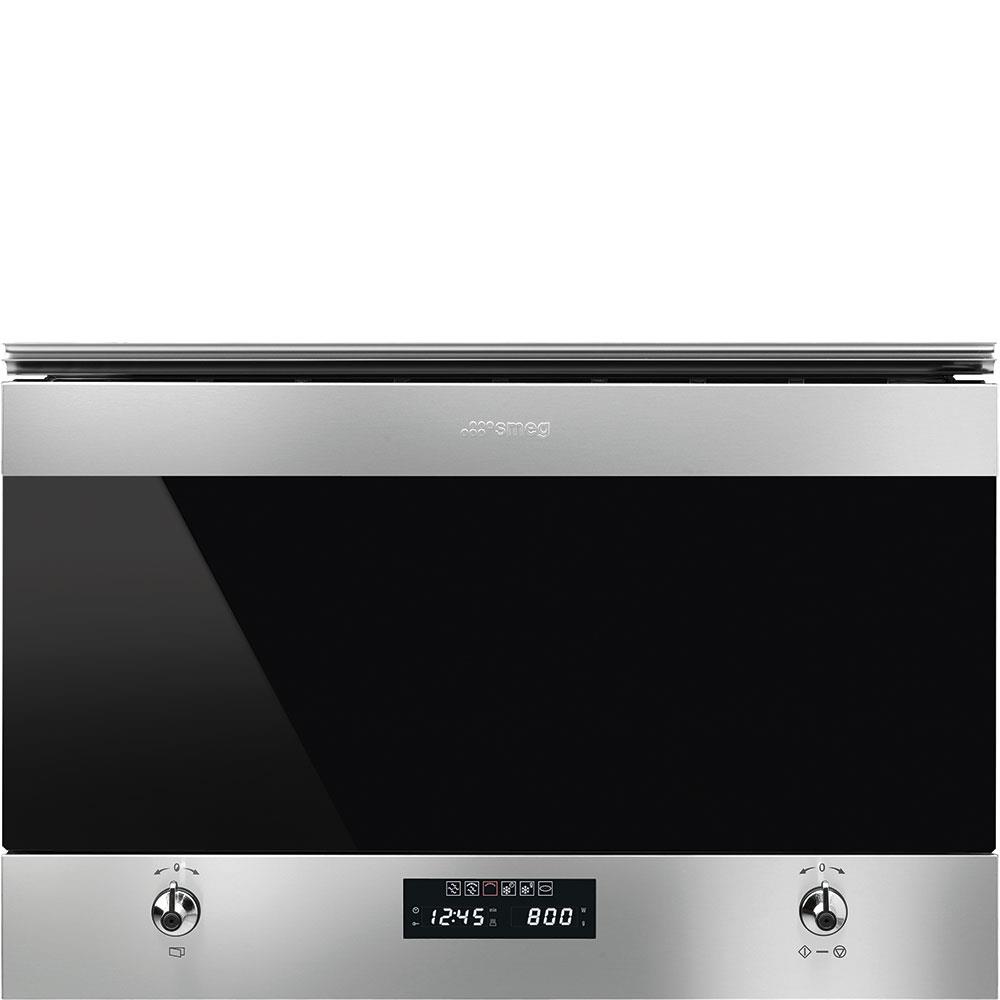 SMEG MP322X1 KLASİK ÇELİK MİKRODALGA