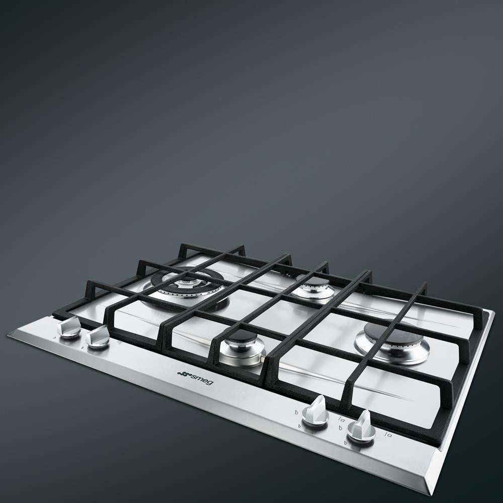 SMEG P261XGH KLASİK ÇELİK GAZLI OCAK