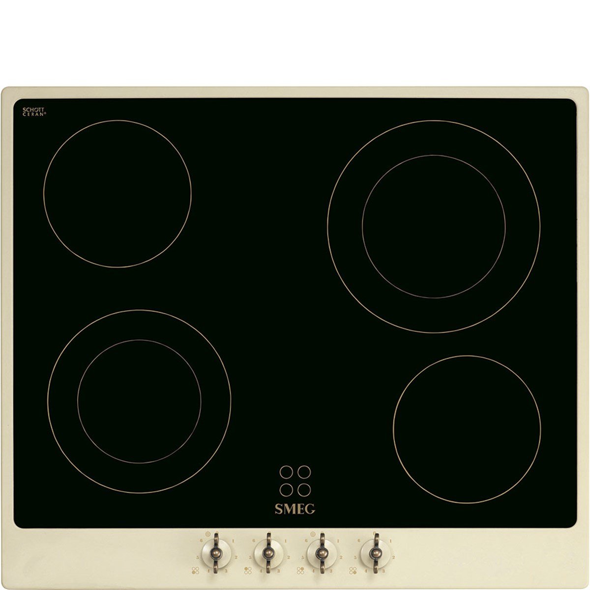 SMEG P864PO COLONIAL KREM ELEKTİRİKLİ OCAK